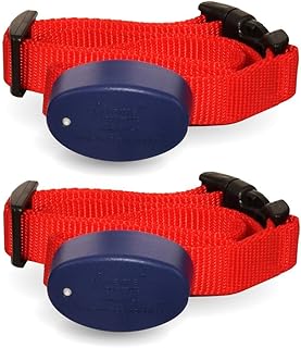 Extreme Dog Fence Additional Standard Fence Dog Collar with Large and Medium Set of Comfort Contacts for Dogs and Puppies of All Hair Lengths- 2 Pack