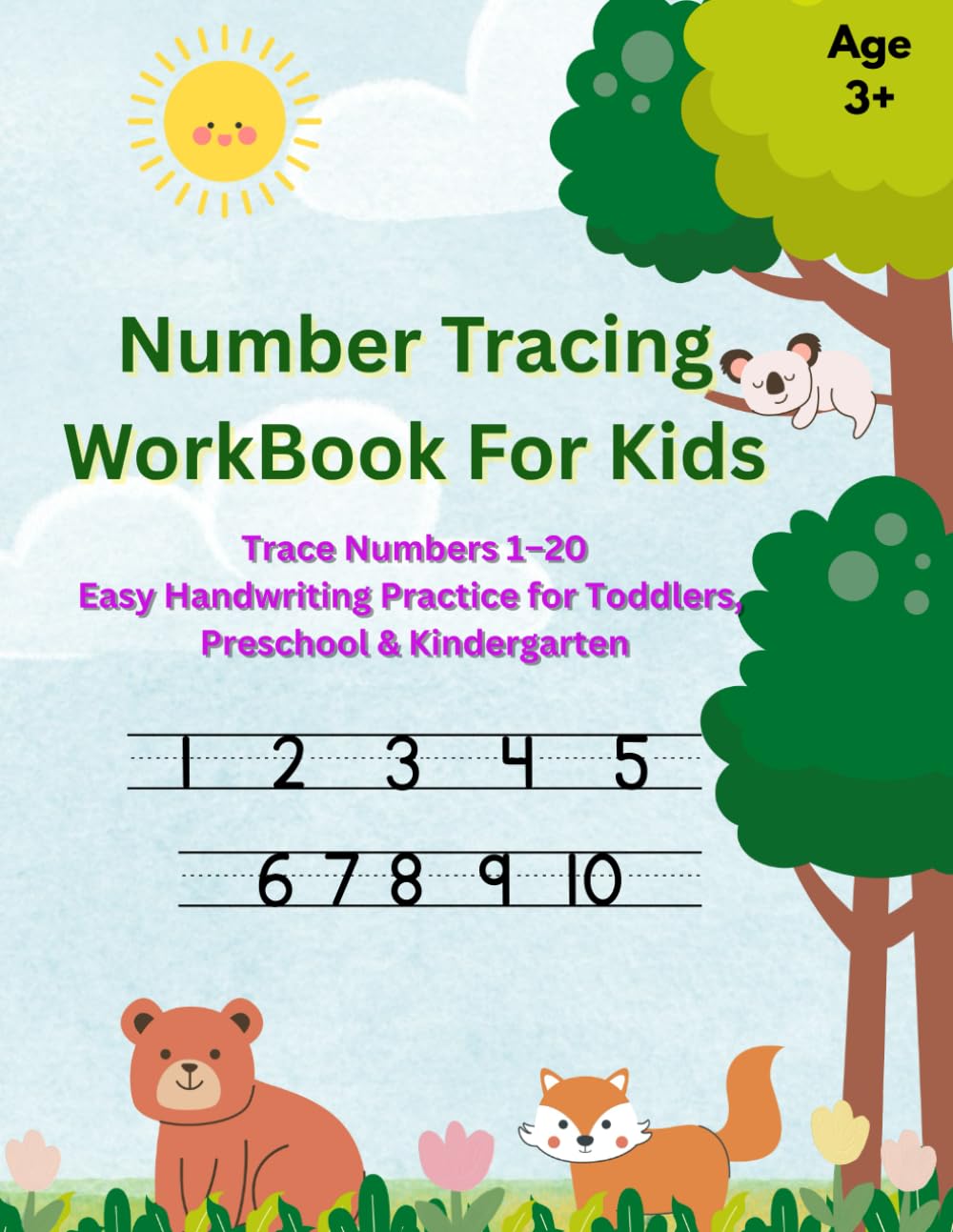 Number Tracing Workbook for Kids: Trace Numbers 1–20 | Easy Handwriting Practice for Toddlers, Preschool & Kindergarten (Smart Start Learning Series)