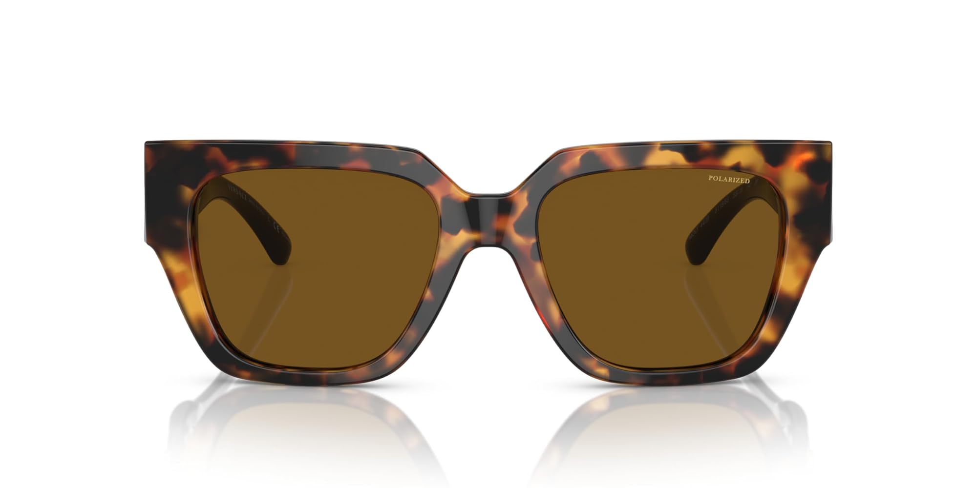 サングラス VERSACE Woman Sunglasses Brown 0VE4440U 5407/3 Versace VE4440U 5407/3 Sunglasses Women's Opal Brown/Light