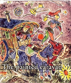 Hardcover The Painted Caravan: A Penetration Into the Secrets of Tarot Cards Book