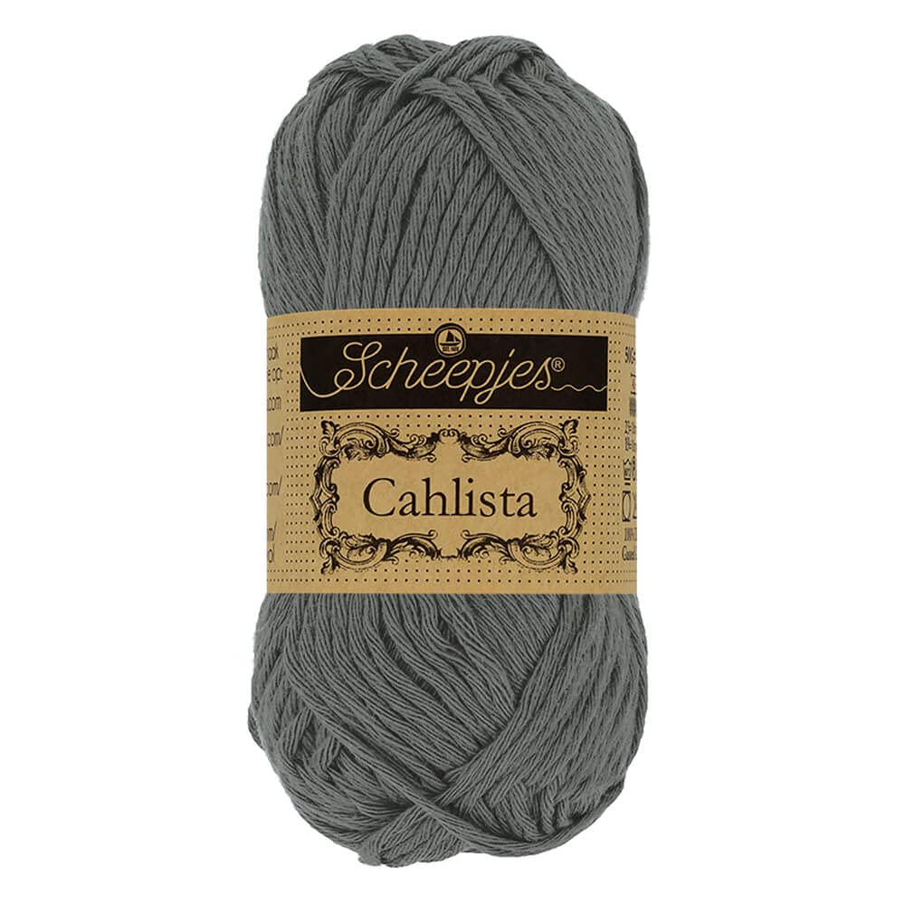 Scheepjes - Scheepjes Cahlista 501 Anthracite Yarn - 1x50g
