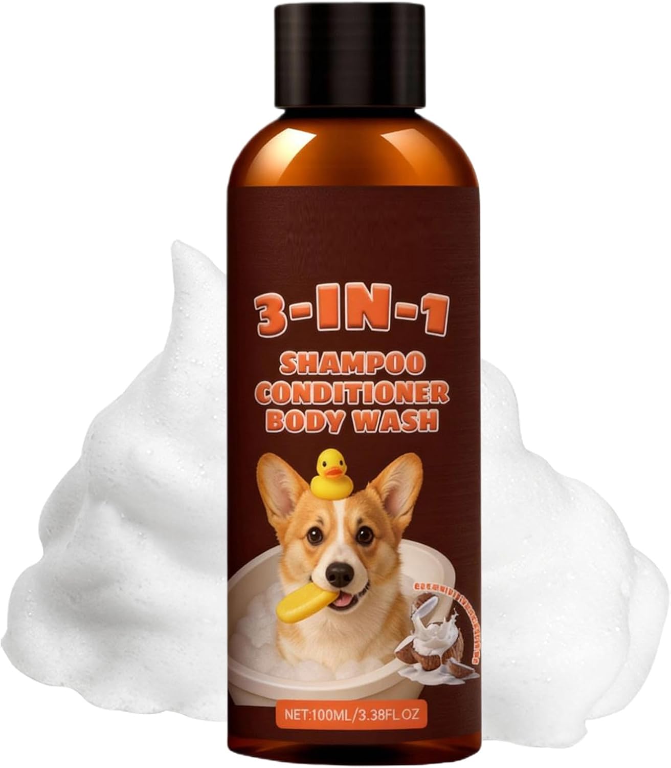Dog Shampoo and Conditioner 100ml Multifuncational Natural Scented Pet