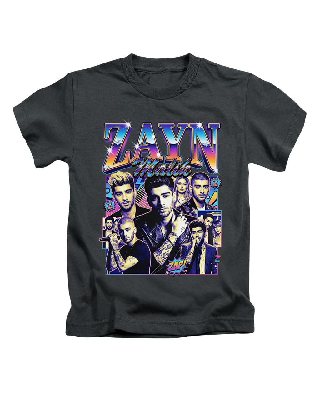 New Spirit Original Zayn pop Malik, Novelty Cute Cool Trendy Iconic icon Konnakol Tee T-Shirt Funny Unisex T Shirt Top Black