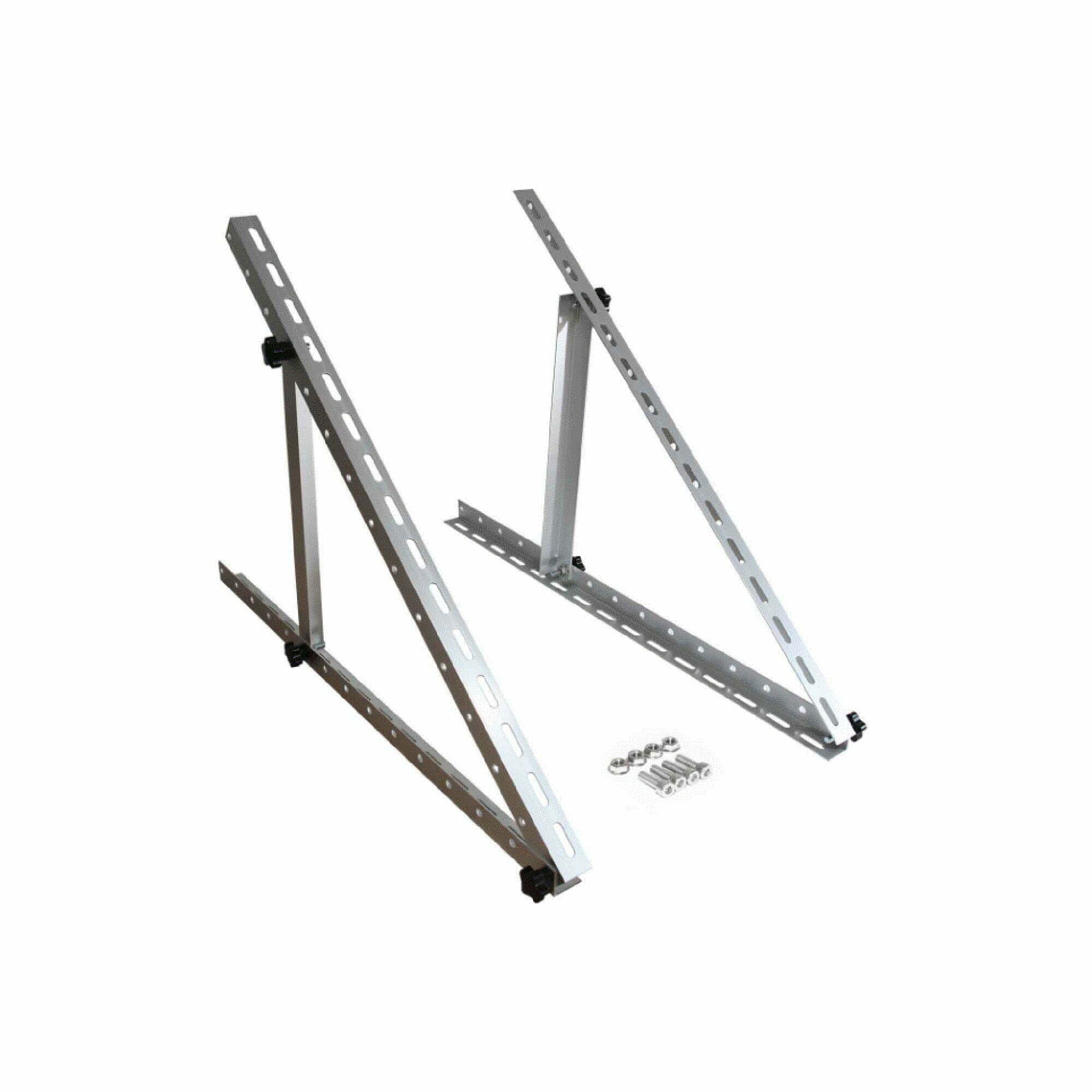 Solar Panel Tilt Mount Brackets Flat Surface Mounting Set – Adjustable