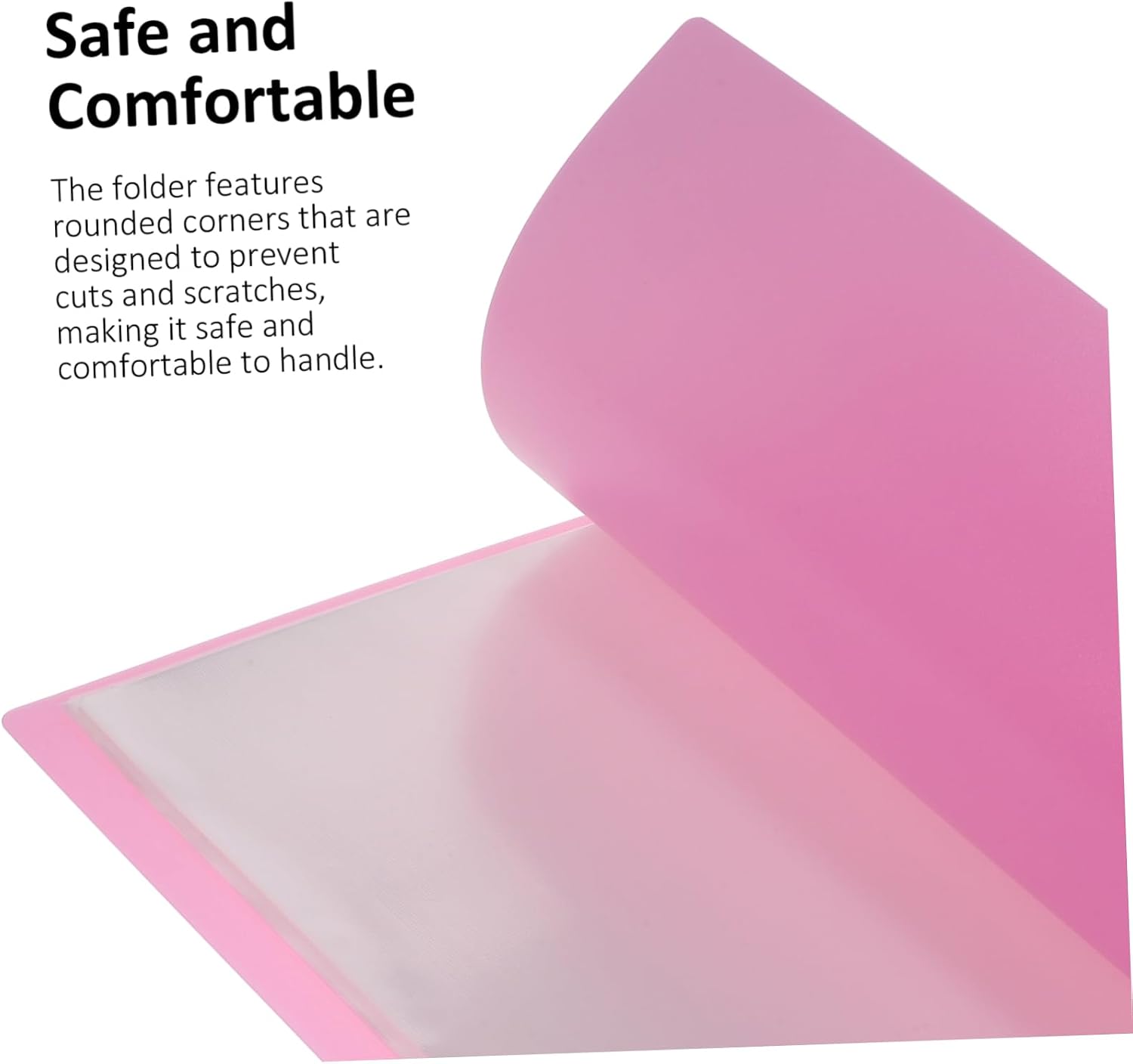 SHOWERORO Art Folder Portfolio Organizer for Students, A3 Pink PP Display
