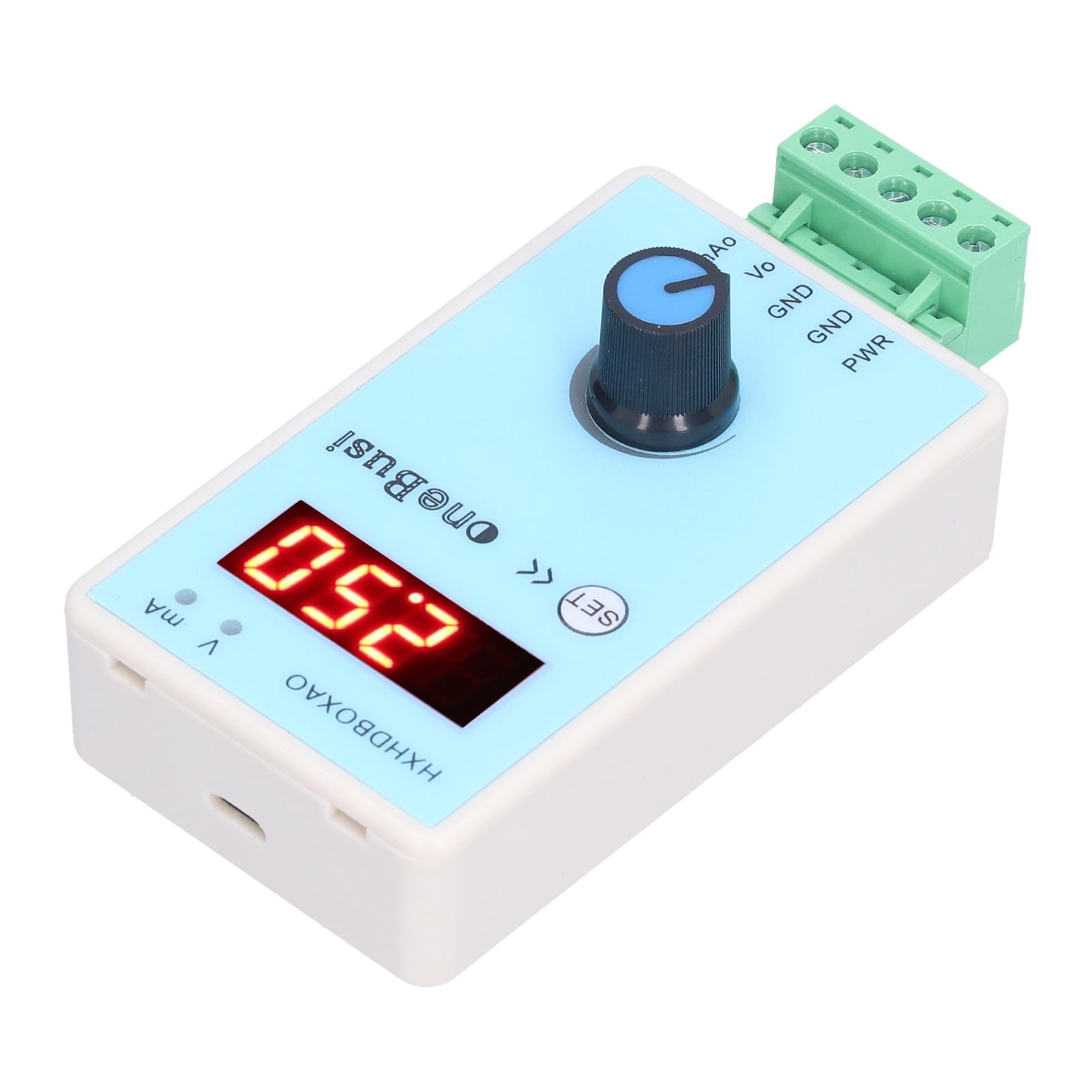 Générateur de Signaux Analogiques Eujgoov 0-10V/2-10V 0-20mA/4-20mA Générateur de Signaux de Tension de Courant Interface D'alimentation USB Simulateur Analogique