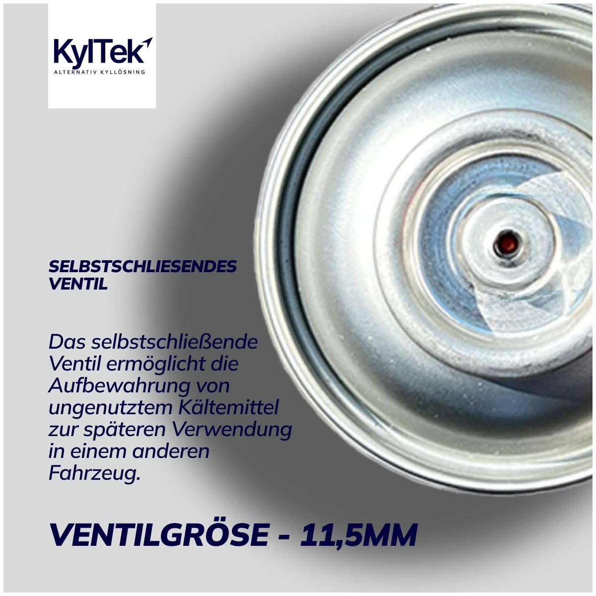 KylTek 3in1 Kit Ricarica Aria Condizionata R134a (2x Bombolette da 400ml + Tubo) – Gas Sostitutivo – Auto fino al 2016