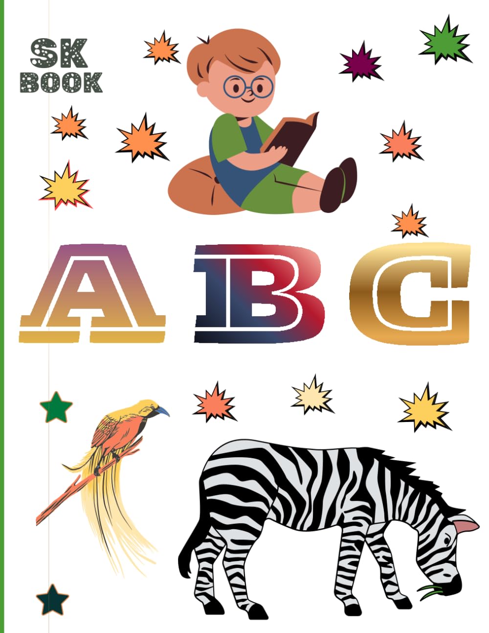 Alphabet Coloring Book for Kids Ages 3–6: Learn ABC with Fun and Easy Coloring Pages