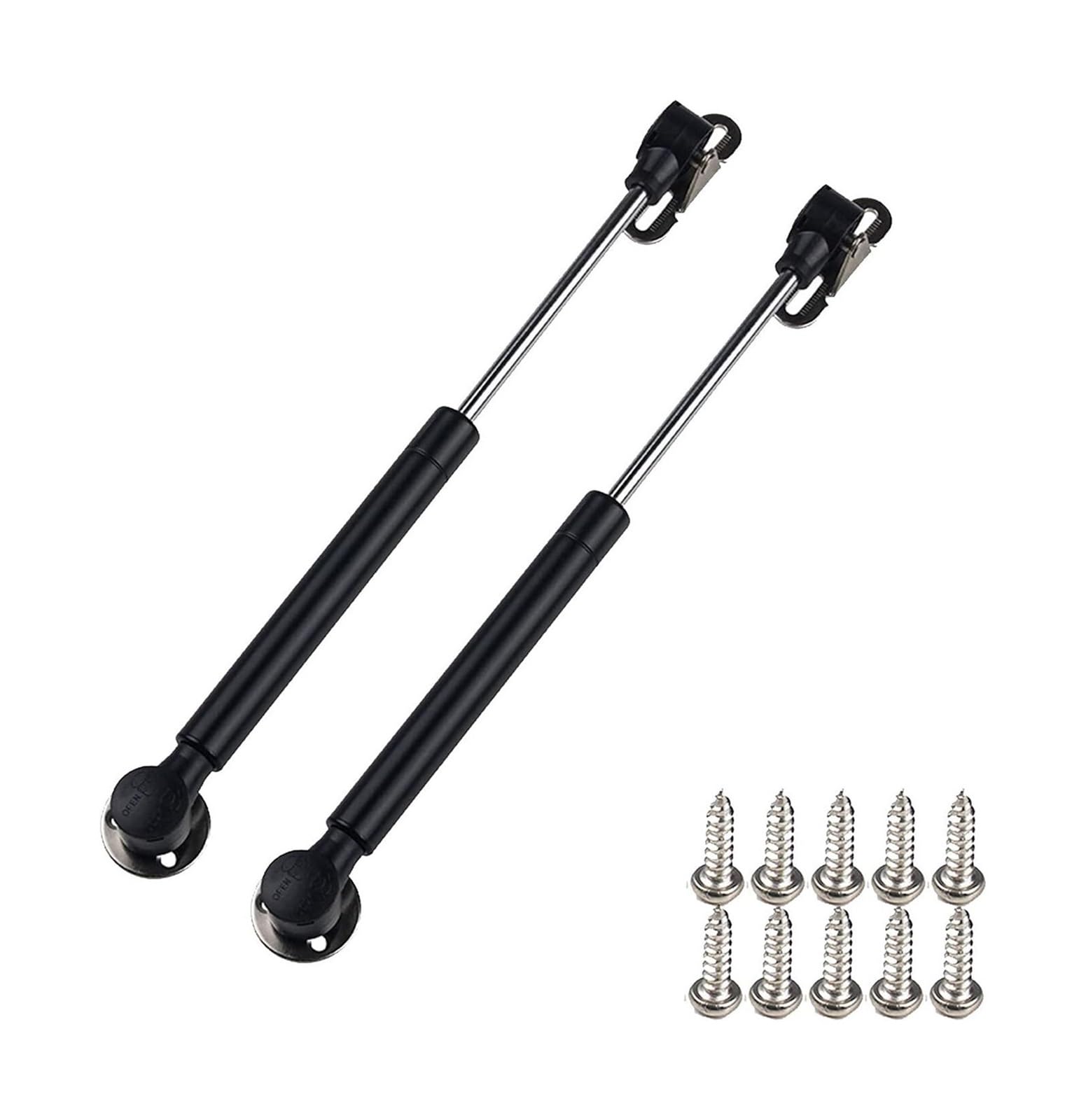 FGJsfhrDTU 100N 268mm Black Gas Struts Pack of 2 for Cabinets(100n 2pcs)