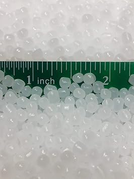Poly Beads (5 LBS) Plastic Pellets for Filling & Stuffing Weighted Blankets, Vests, Reborn Dolls, Stuffed Animals, Draft Stoppers, | Machine Washable & Dryable || Made in USA