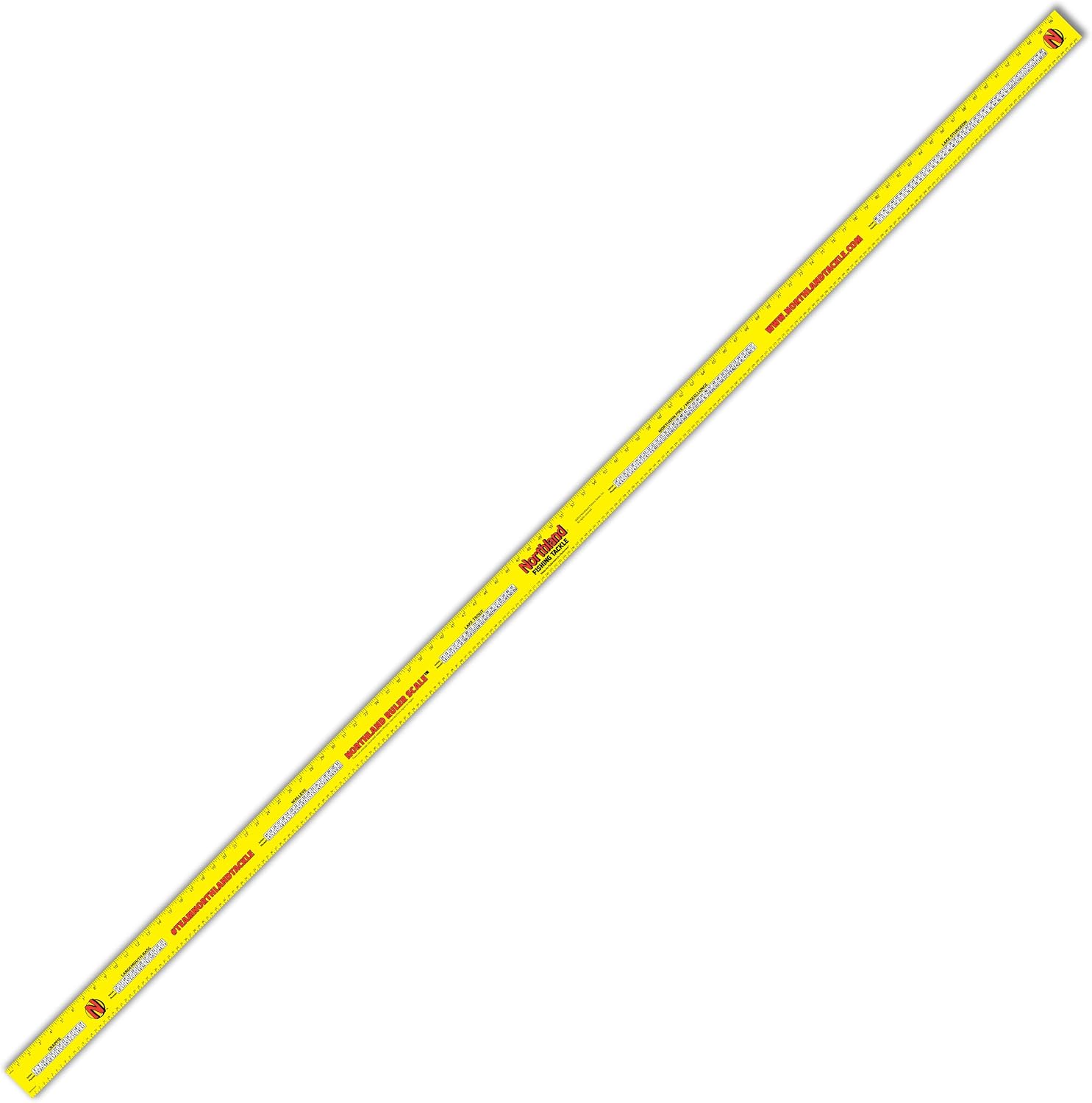 NORTHLAND TACKLE Team Northland Ruler Scale / 96" / Yellow