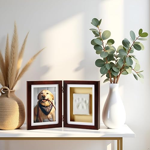 Miniatura 9 de Fotografía de recuerdo Pearhead con la huella de tu perro o gato , Espresso