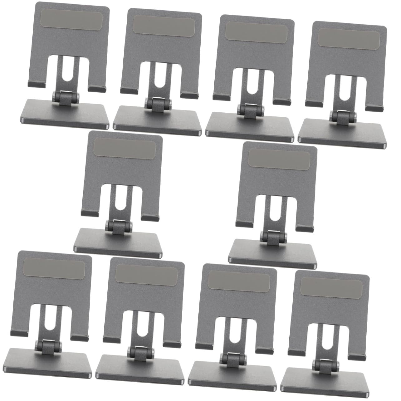 OSALADI 10pezzi Supporto Regolabile Per Tablet Pieghevole Per Scrivania Supporto Stabile Per Tablet e Smartphone Compatibile Con Vari Modelli Per Giocare Guardare Video e Lavorare Profondo