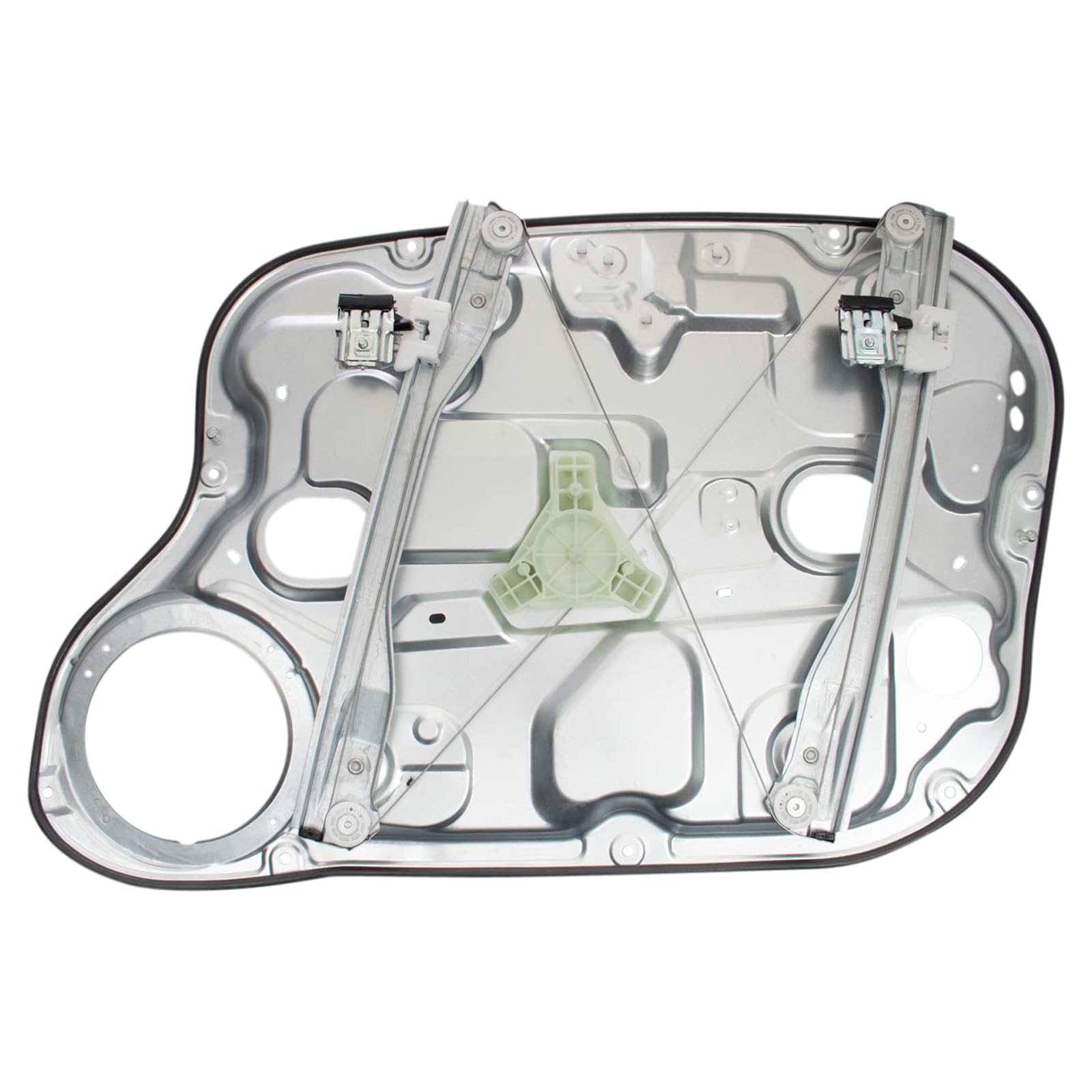 TRQ Front Left Power Window Regulator &amp; Motor Assembly Drivers Side Compatible with 2007-2009 Hyundai Elantra