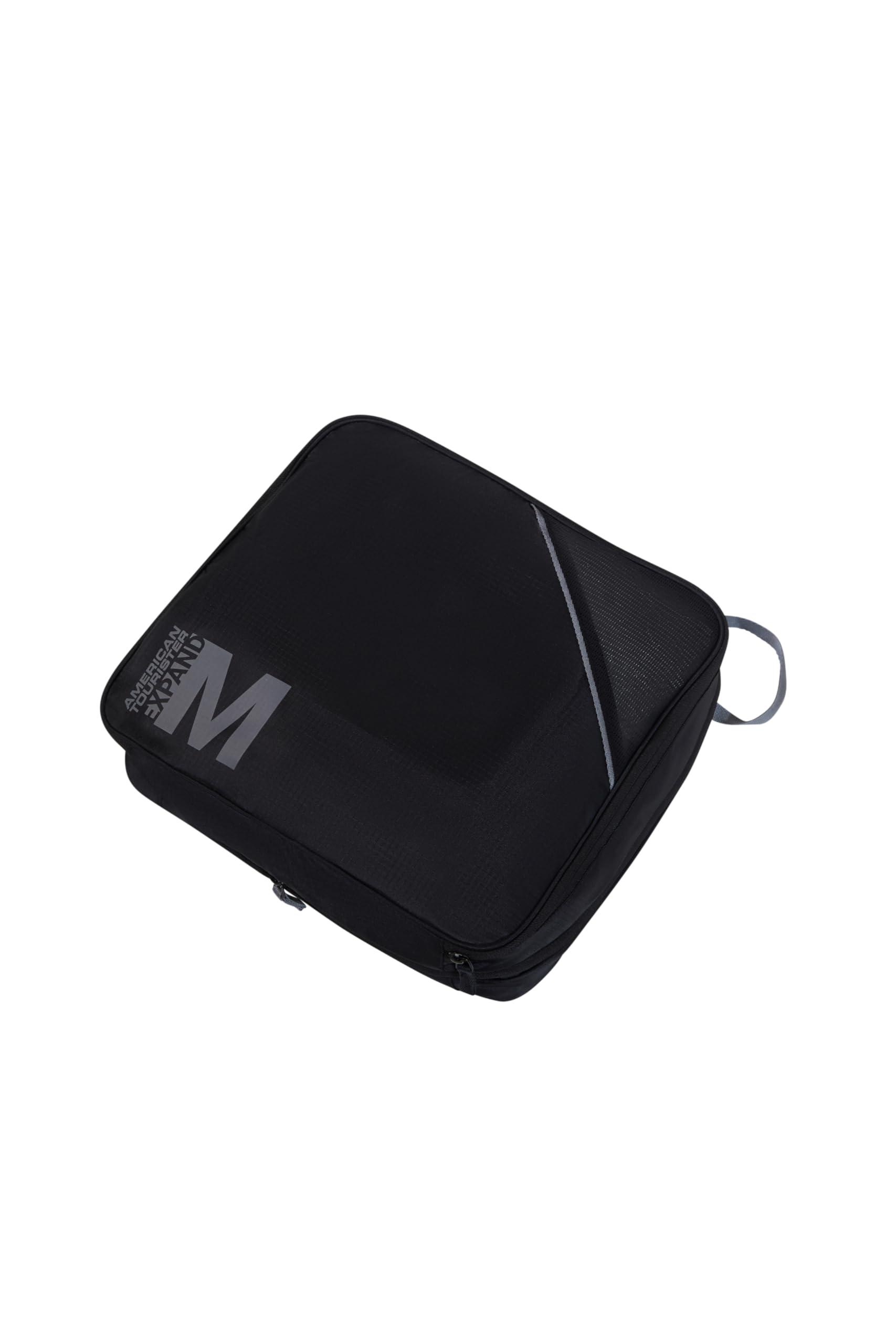 American Tourister Set di Cubi da Viaggio 3 Pezzi - Organizer pr Valigia pr Vacanze, Organizer pr Bagaglio pr Valigia, Bagaglio a Mano e Zaino, Nero/Grigio