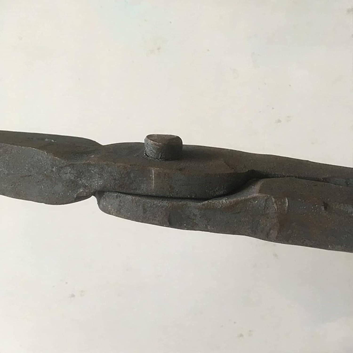 Blacksmith Tongs 1m - Heavy Duty Flat Tongs for Anvil, Forge, Knife Making, Bladesmith