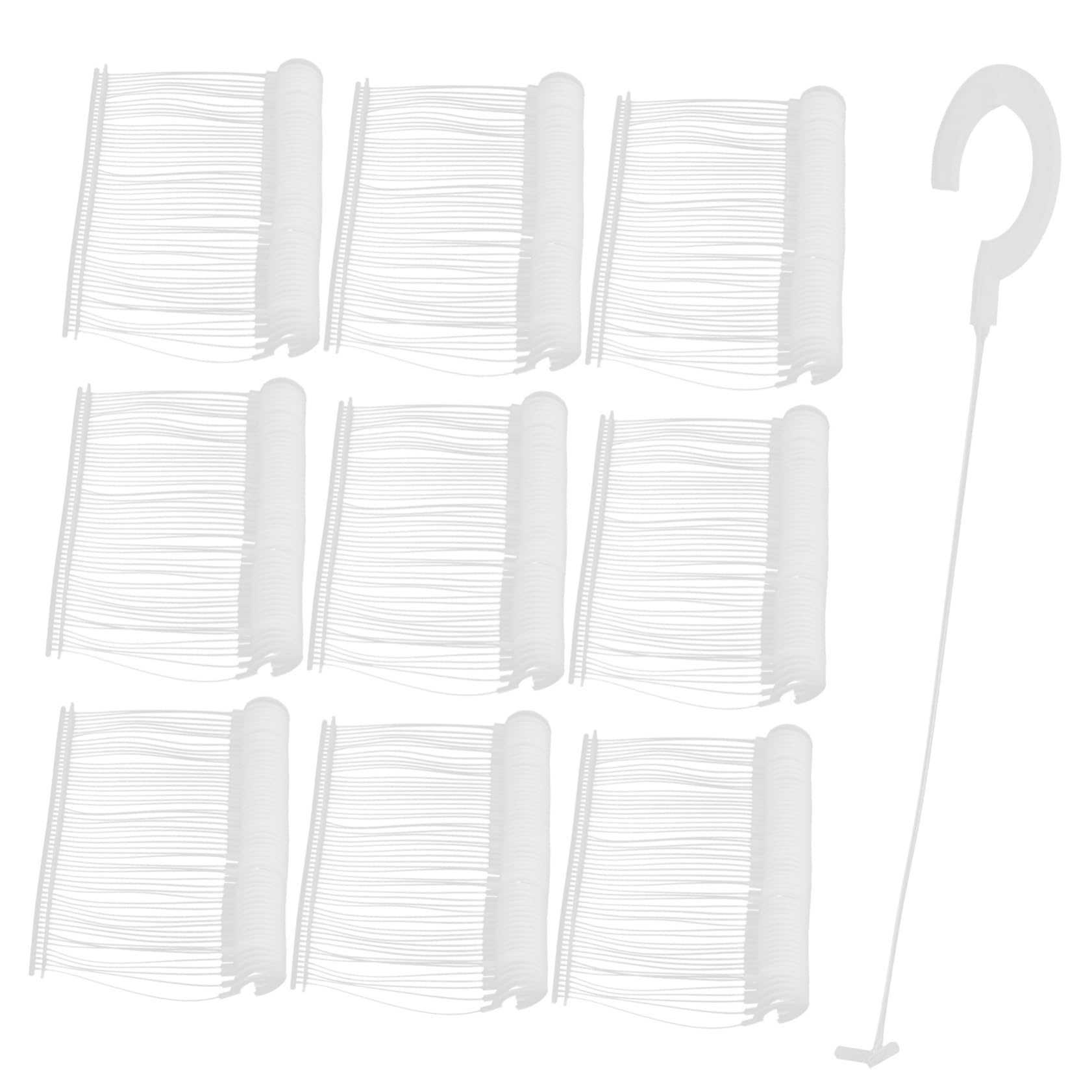 BCOATH 5000pcs Hook Glue Needle Tagging Fasteners Clothing Tag Barbs Tag Label Accessories Tag Attachments Hanging Tag Fasteners Clothing Hanging Tag Hooks Clothing Tag Hanger
