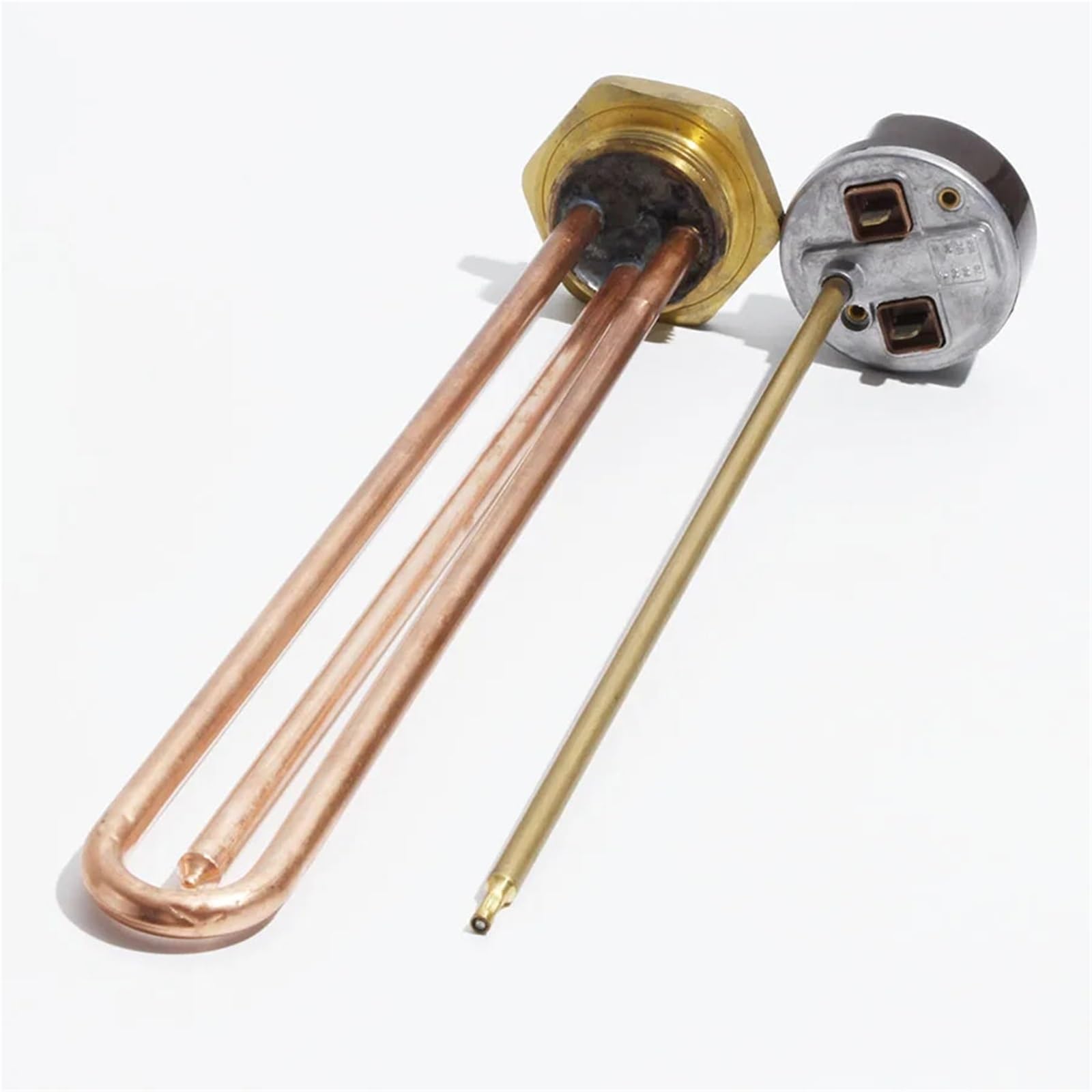 Interruttore di controllo della temperatura del termostato dello scaldabagno BSPT 1 1/4 (circa 41 mm) 1500 W 2500 W 15 A(With Nut,250V_2.5KW)