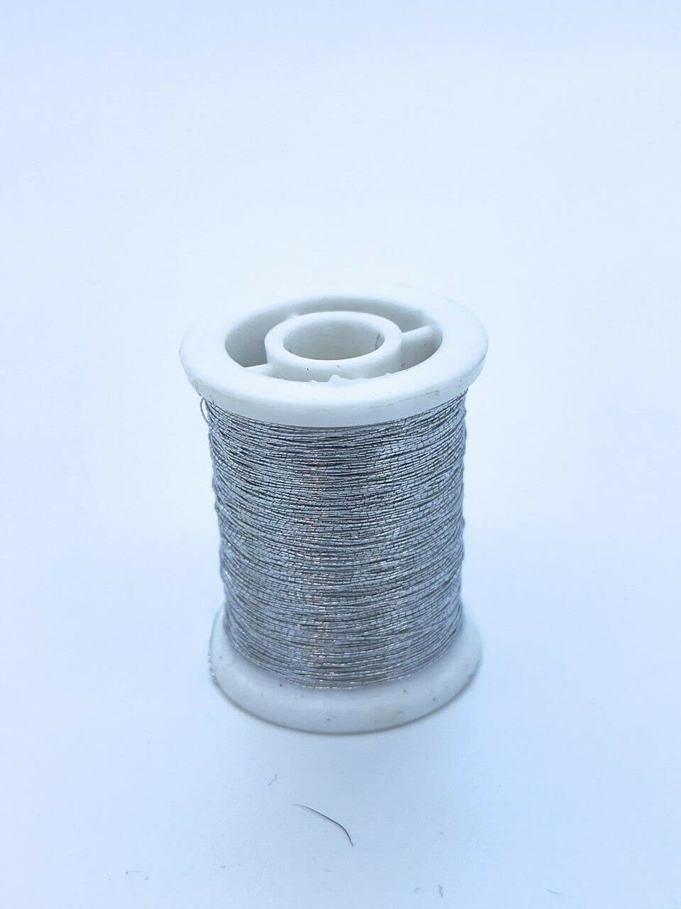 Fly Tying French oval and flat tinsel silver & gold colours (Silver Oval)