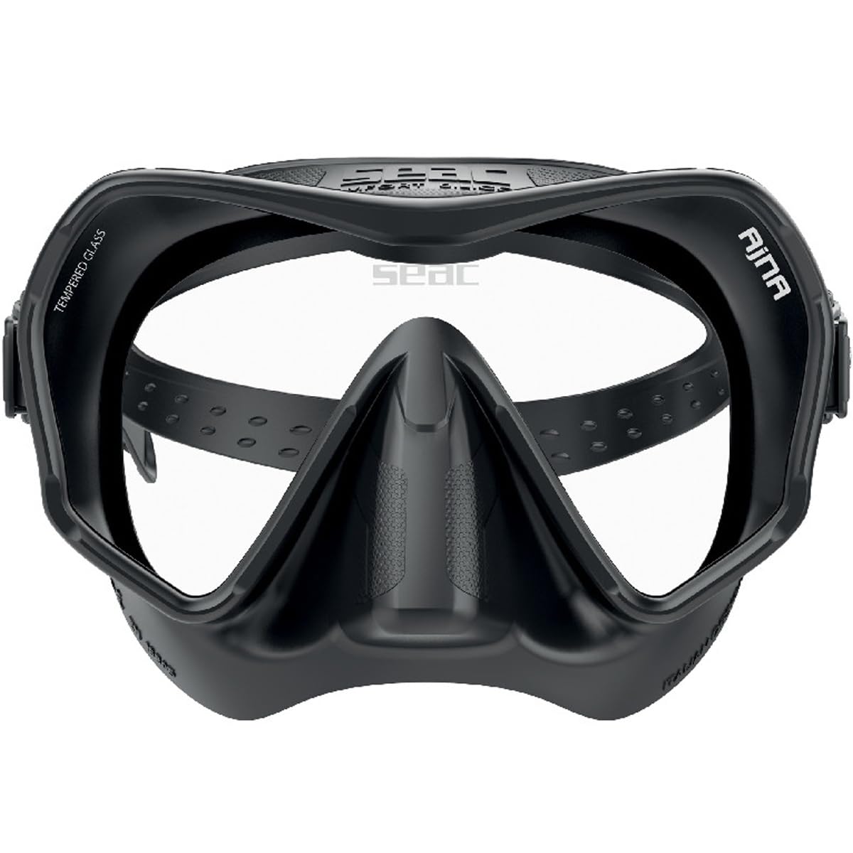 Seac Sub Snorkelset Bis Ajna Reverse Dry | Wit Moby Dick