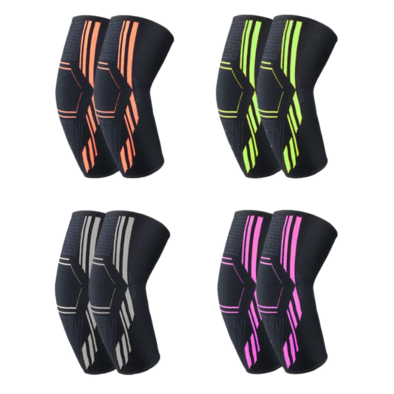 JzcsdkSIL Elbow Brace For Tennis Elbow Compression Support Sleeve For Elbow Relief Bursitis Sports Elbow Compression Support Sleeve, dark green-M