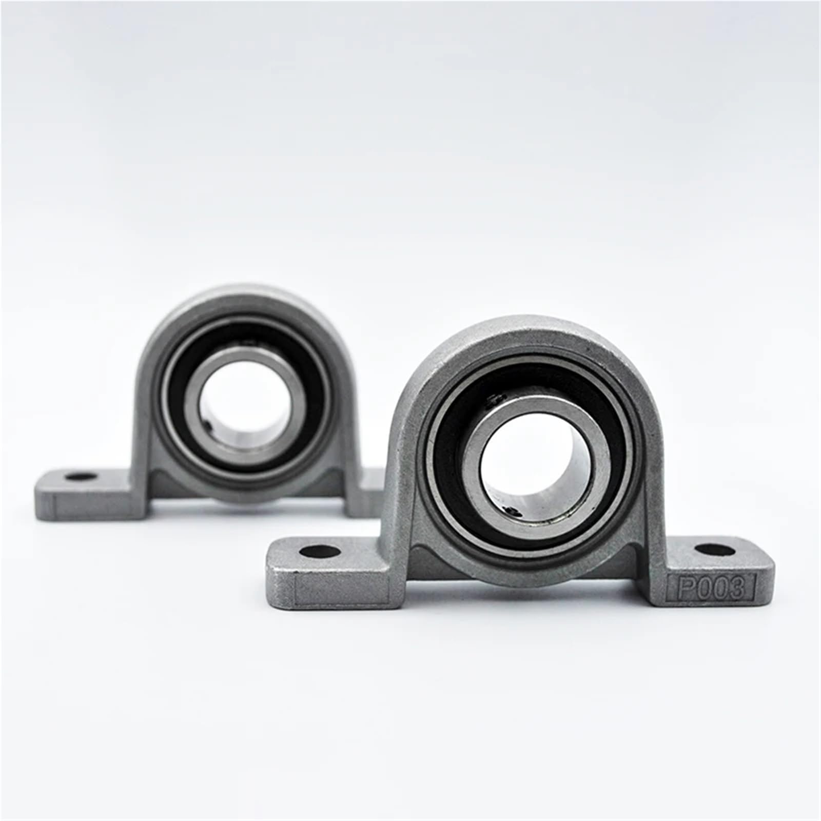 Cojinete de bloque de almohada de aleación de zinc de 17 mm de diámetro interior KP003 (2 unidades)