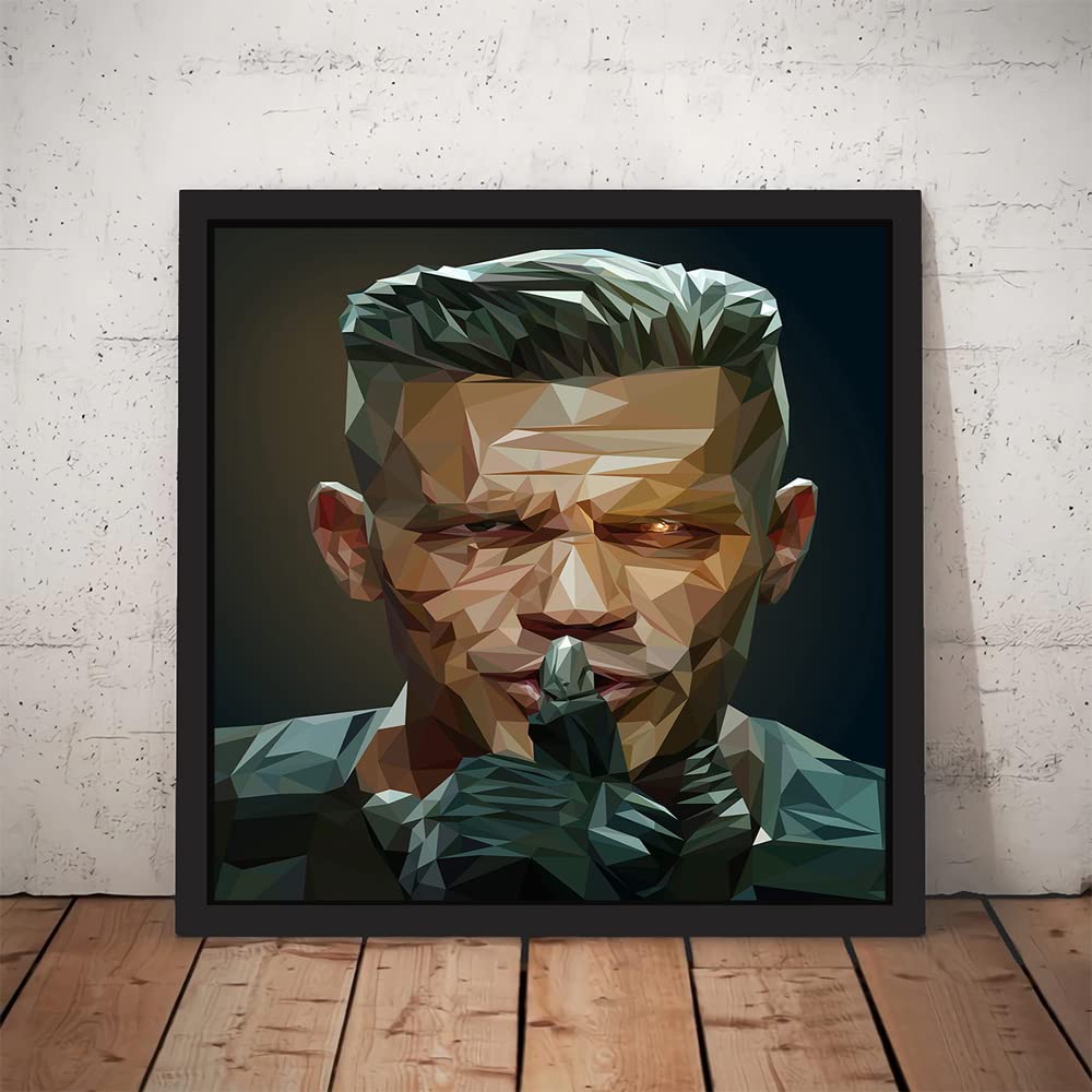 Verre Art Printed Framed Canvas Painting For Home Decor Office