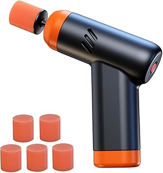 Mini Polisher for Car Detailing, 2 Speed Adjustable Cordless Polisher with 5 Polishing Pads, Rechargeable Handheld Scratch Repair Machine for Car Care Waxing Mini