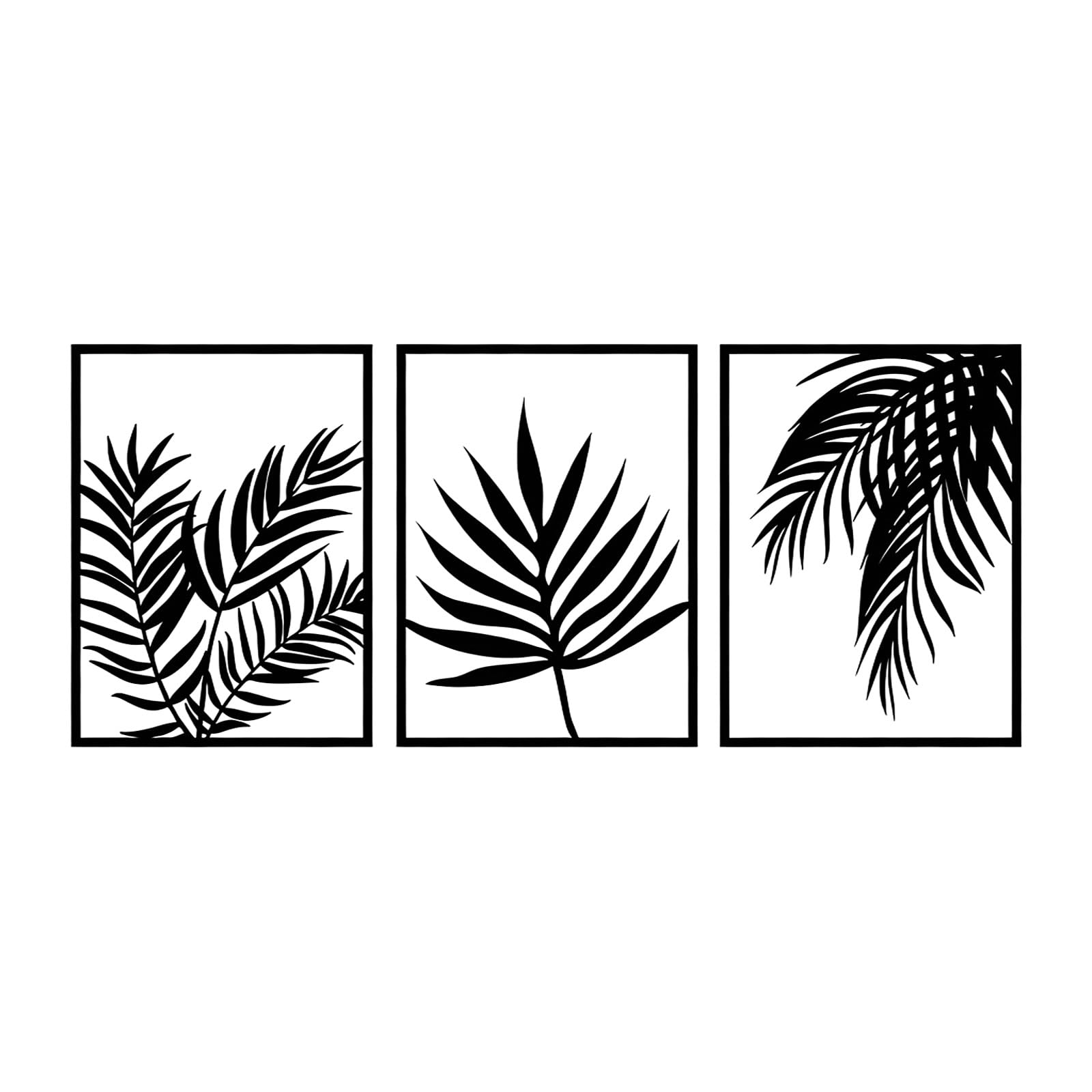 Msioytog Metal Floral Art Metal Flower Wall Decors Minimalists Wall Sculptures for Living Room, Bedroom Rustics Farmhouse Decors Flower