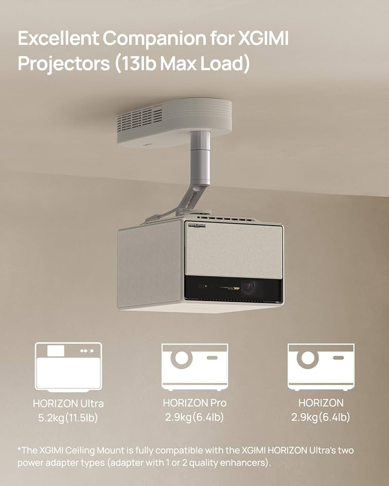Amazon | XGIMI 天井マウント 製品デッキ | プロジェクター取付部品