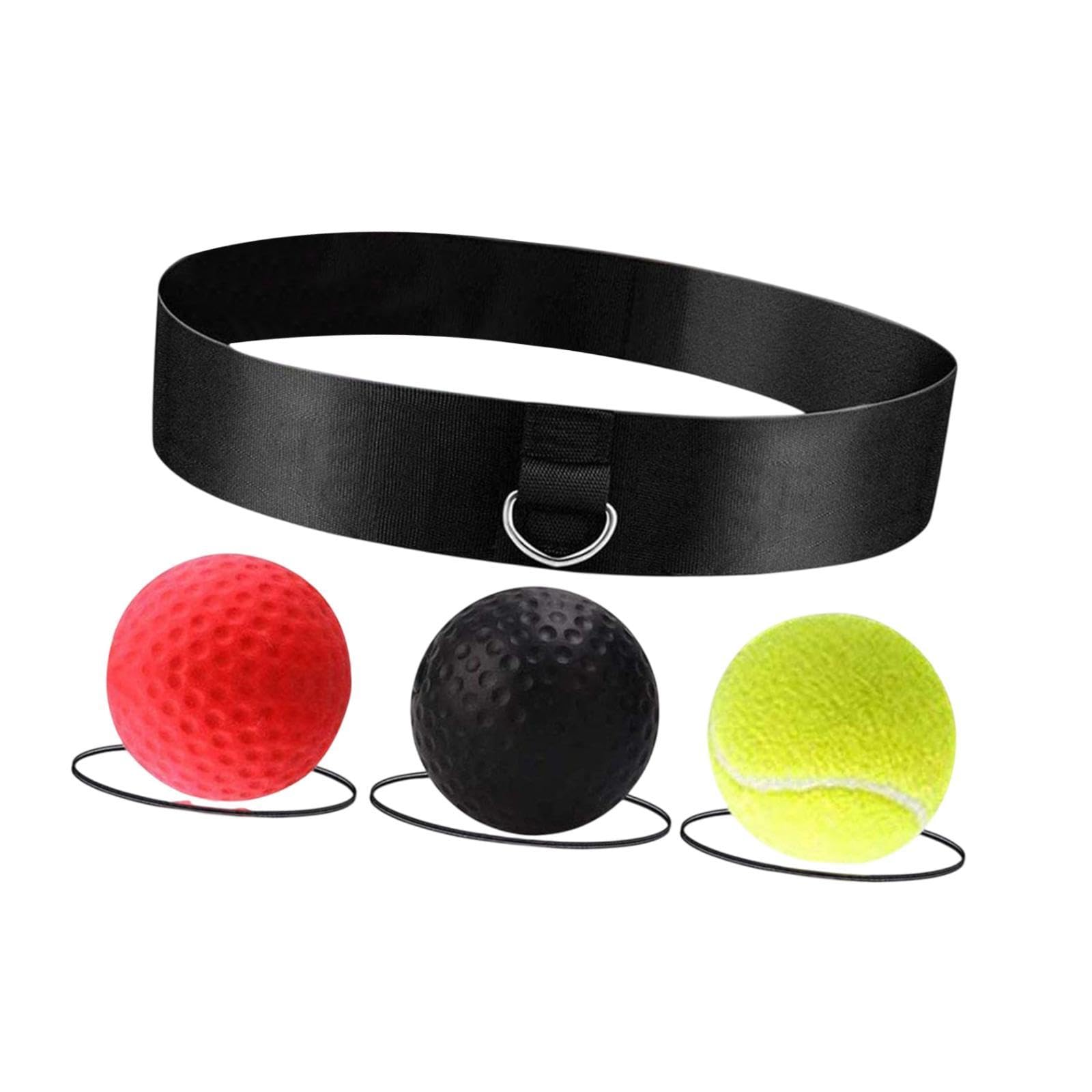 Boxing Reflex Ball Headband Set Workout Boxing Gear Exercise Mma React Balls-image-45