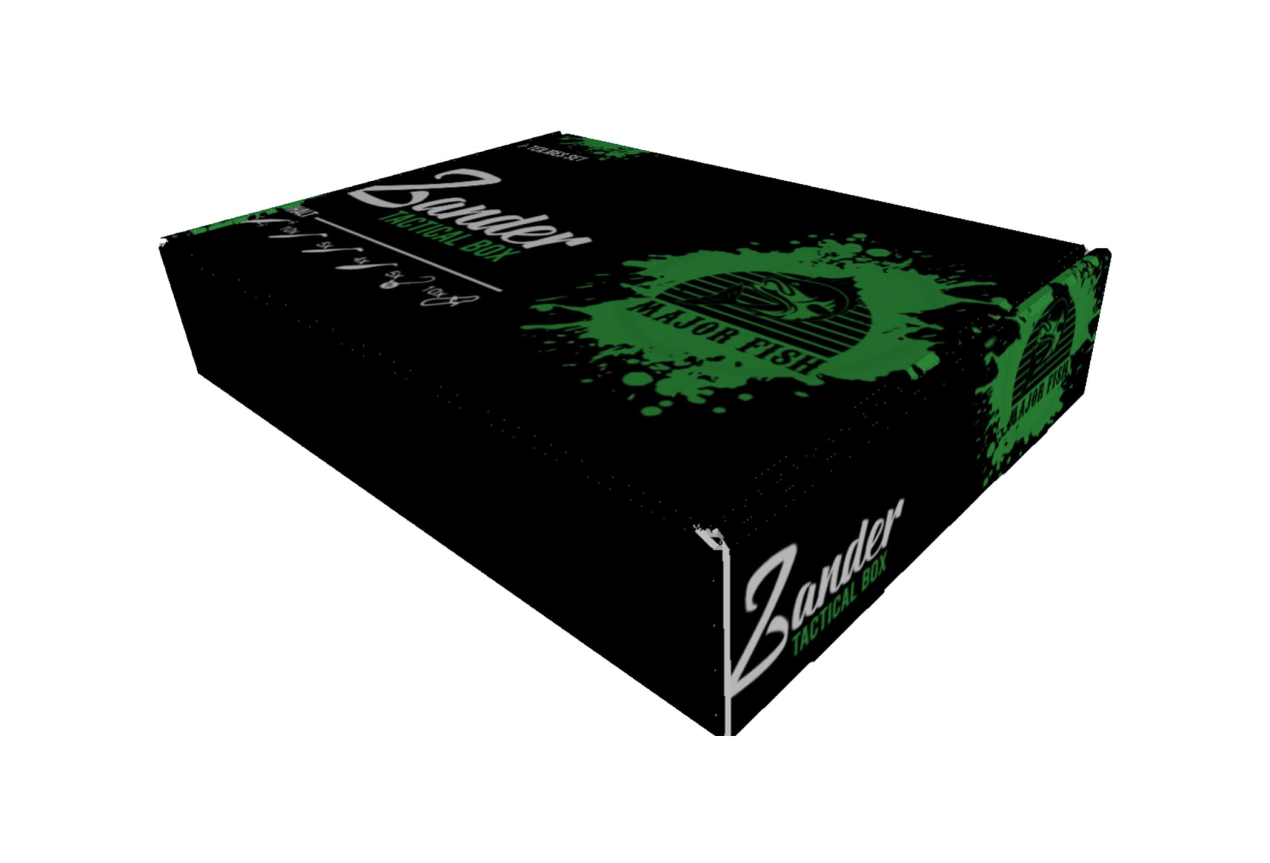 Zander Tactical Box 36 pièces poisson en caoutchouc avec têtes plombées + accessoires pour poissons prédateurs