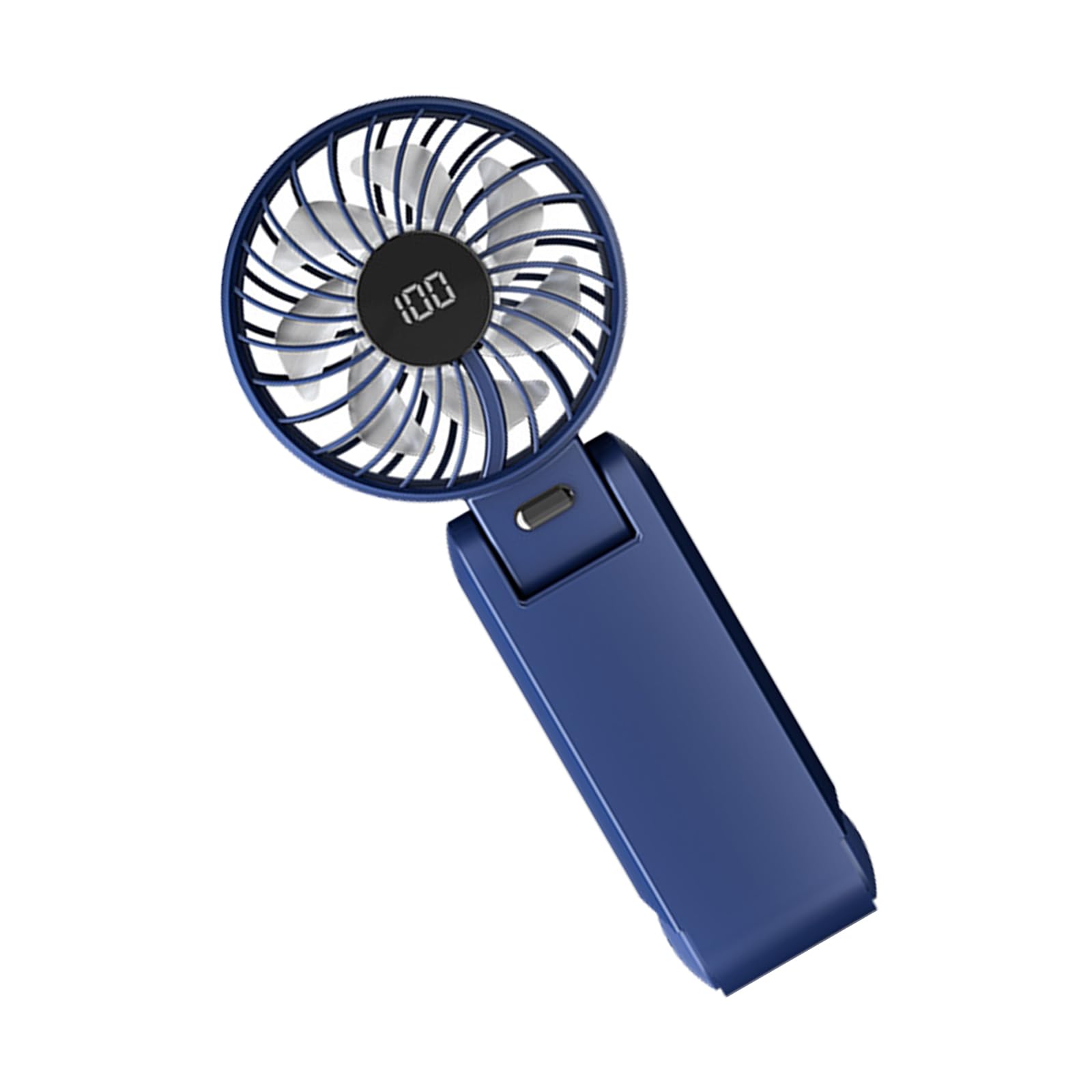 carotoe Speed Neck Hanging Fan Foldable ABS Texture Quiet Operations Cooling Device Suitable for Indoor and Outdoor Use High Speed Neck Hanging Fan