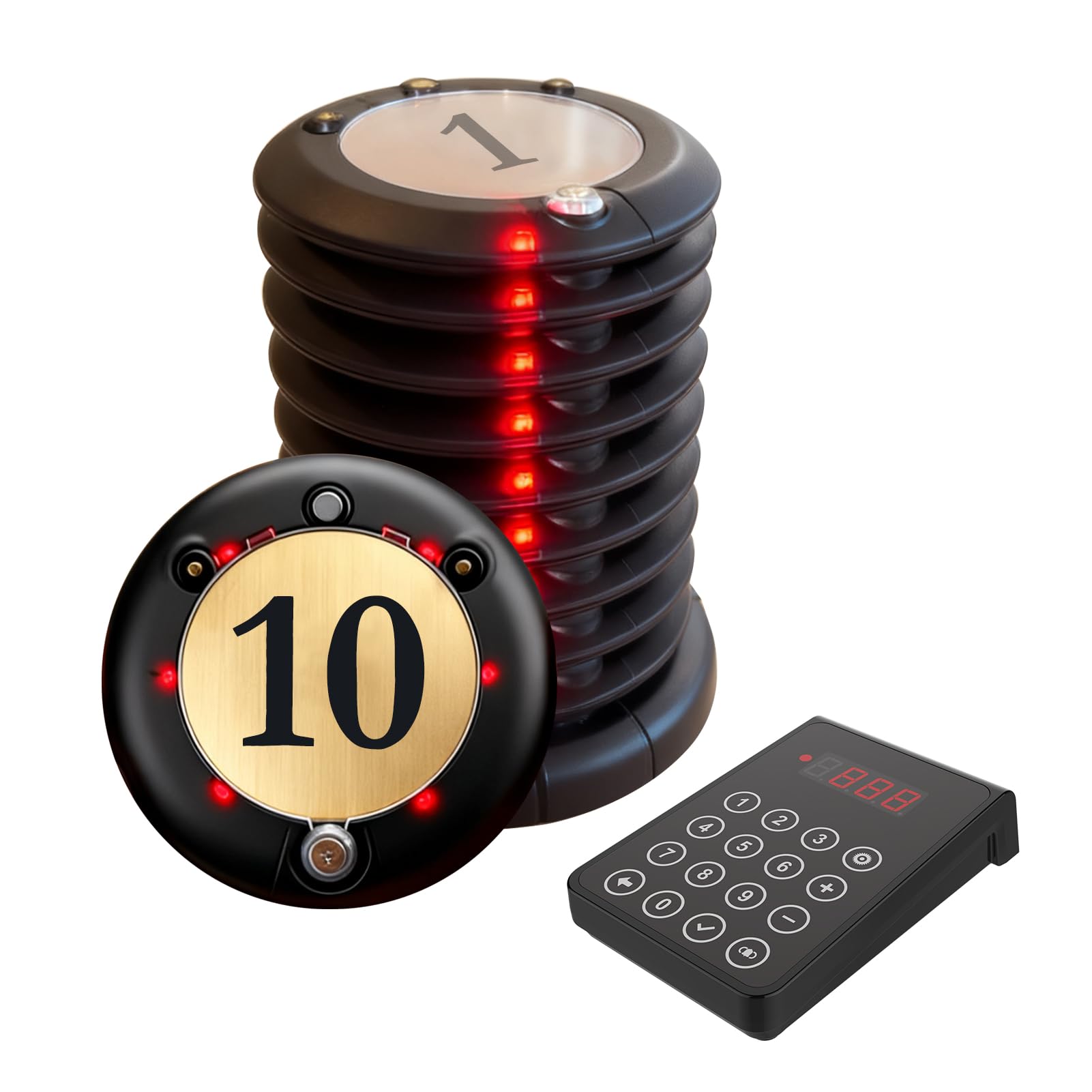 WNKRUN Restaurant Pager System Coaster Pager for Food Truck