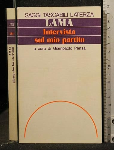 Intervista sul mio partito
