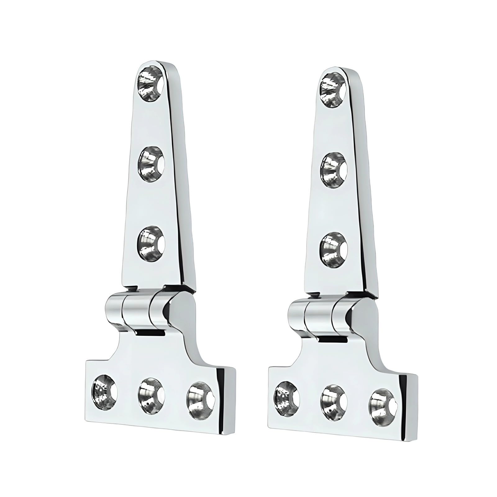 Laikoutd 100X54x4.8mm Marine T Hinge Make Of 316 Stainless Steel For Ship Window And Engine Covers Easy Installation Stainless Steel Boat