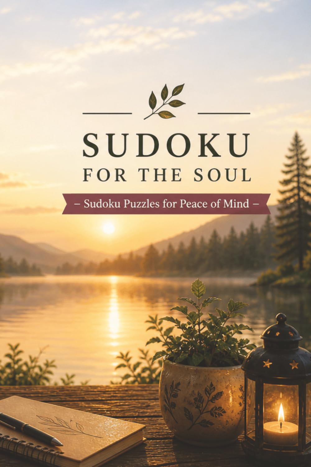 Sudoku for the Soul: Calming Sudoku Challenges to Relax Your Mind and Sharpen Your Focus | 55+ Puzzles | Easy-to-Read Layouts | One Puzzle Per Page | Solutions Included