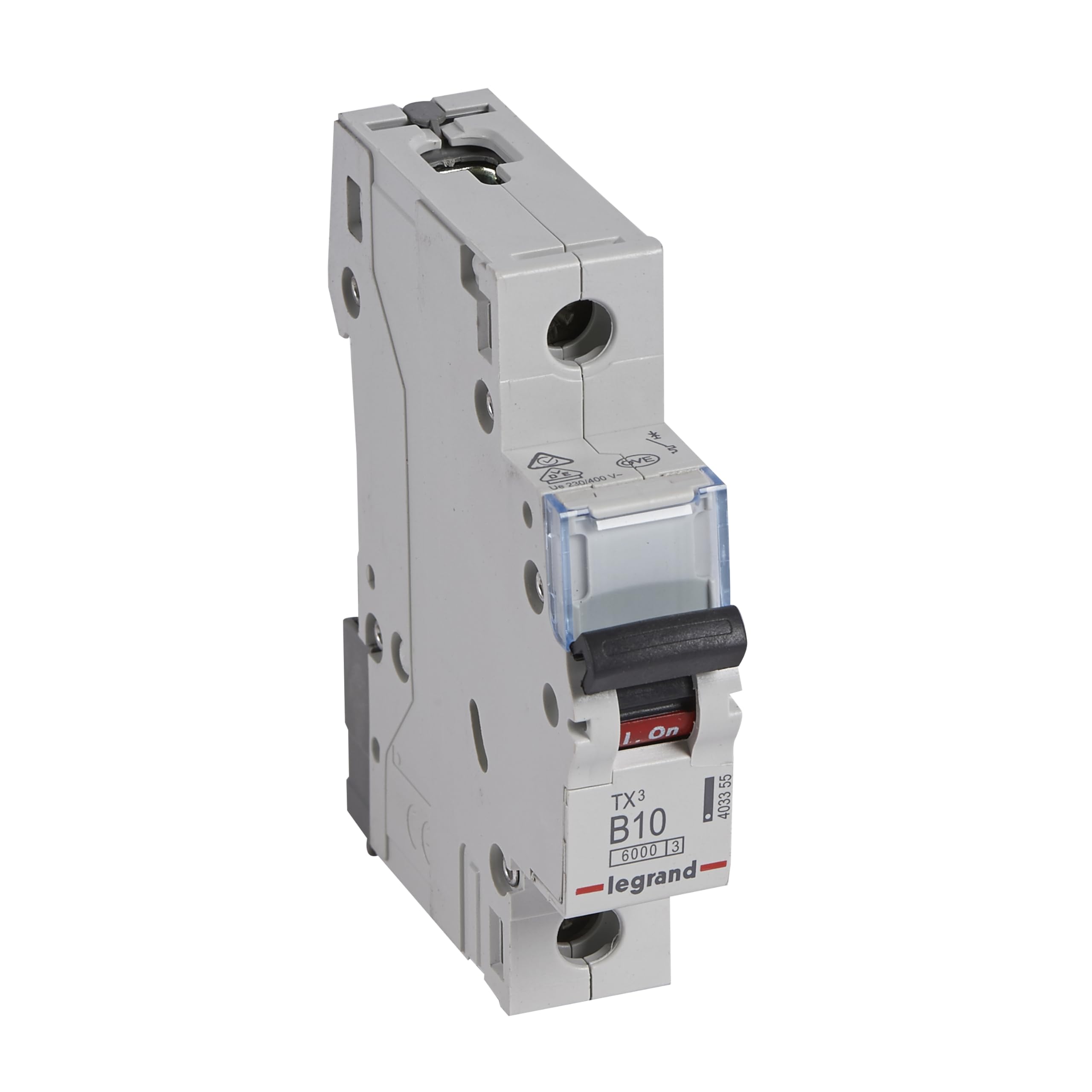Legrand 403355 TX3 LS B10A 1P 6KA 1M Circuit Breaker