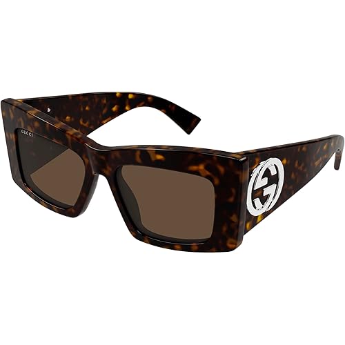 Gucci Women's Sunglasses Recycled to GG1842S-002 53, Black, 53