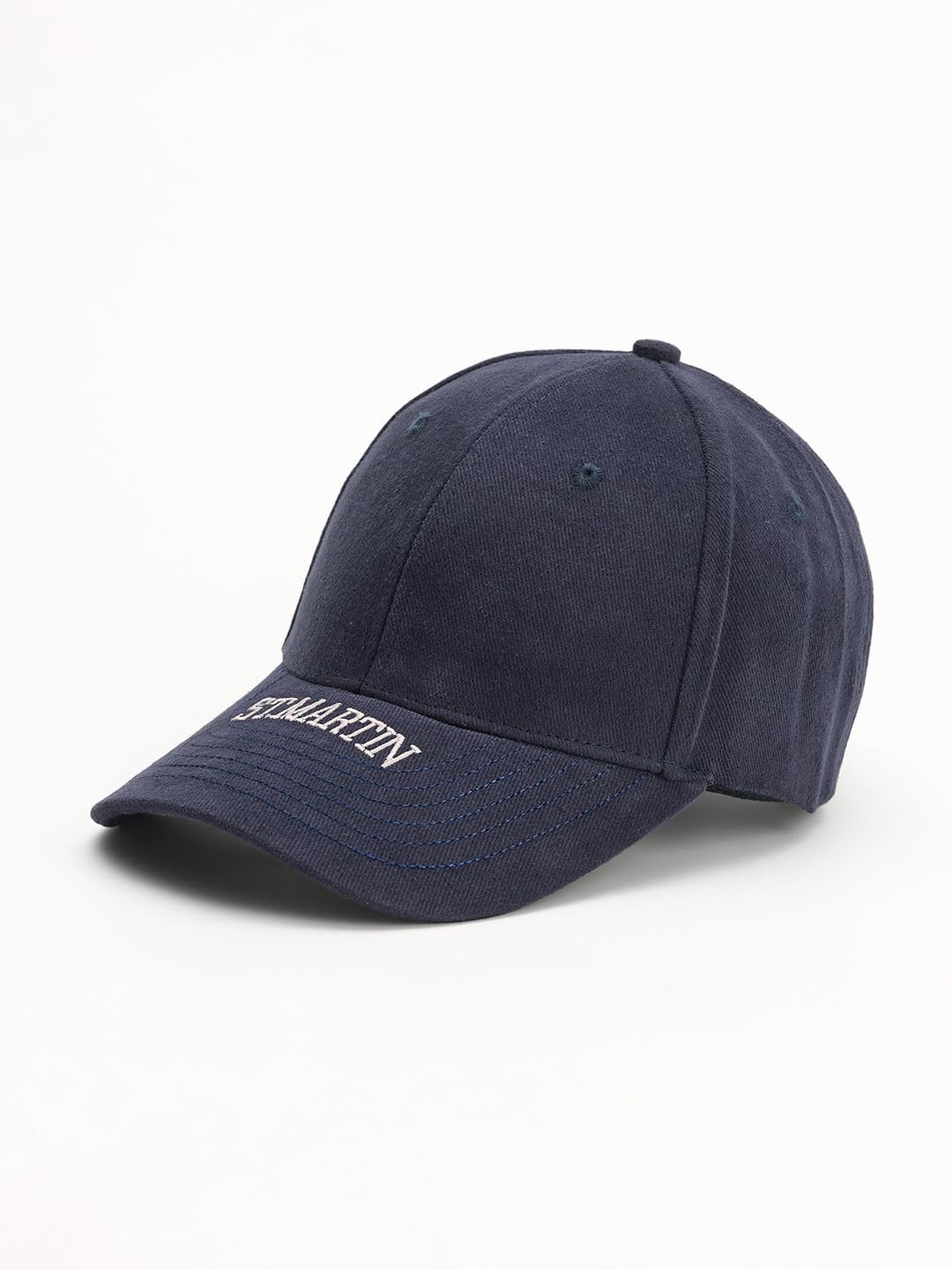 THE BEAR HOUSE Men Embroided Baseball Cap_Blue