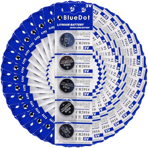 Baterías CR2016 3V BlueDot Trading paquete x50 miniatura 5