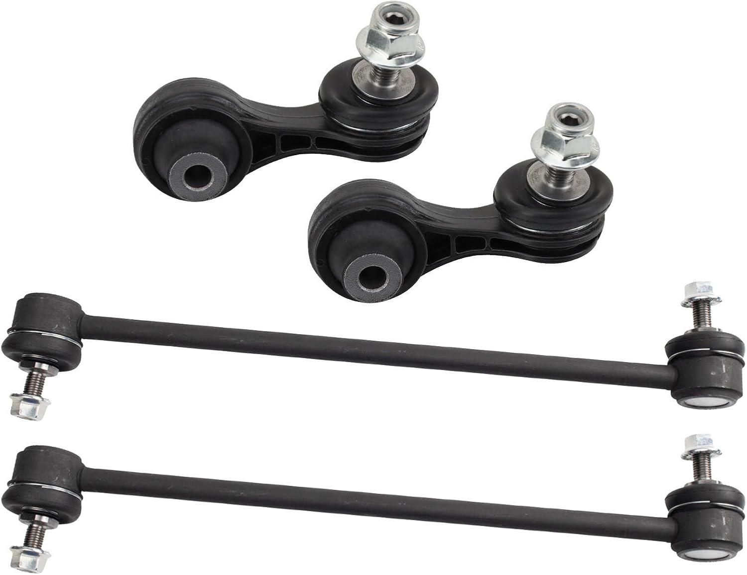 TRQ 4-Piece Front and Rear Sway Bar Link Set for Honda Civic