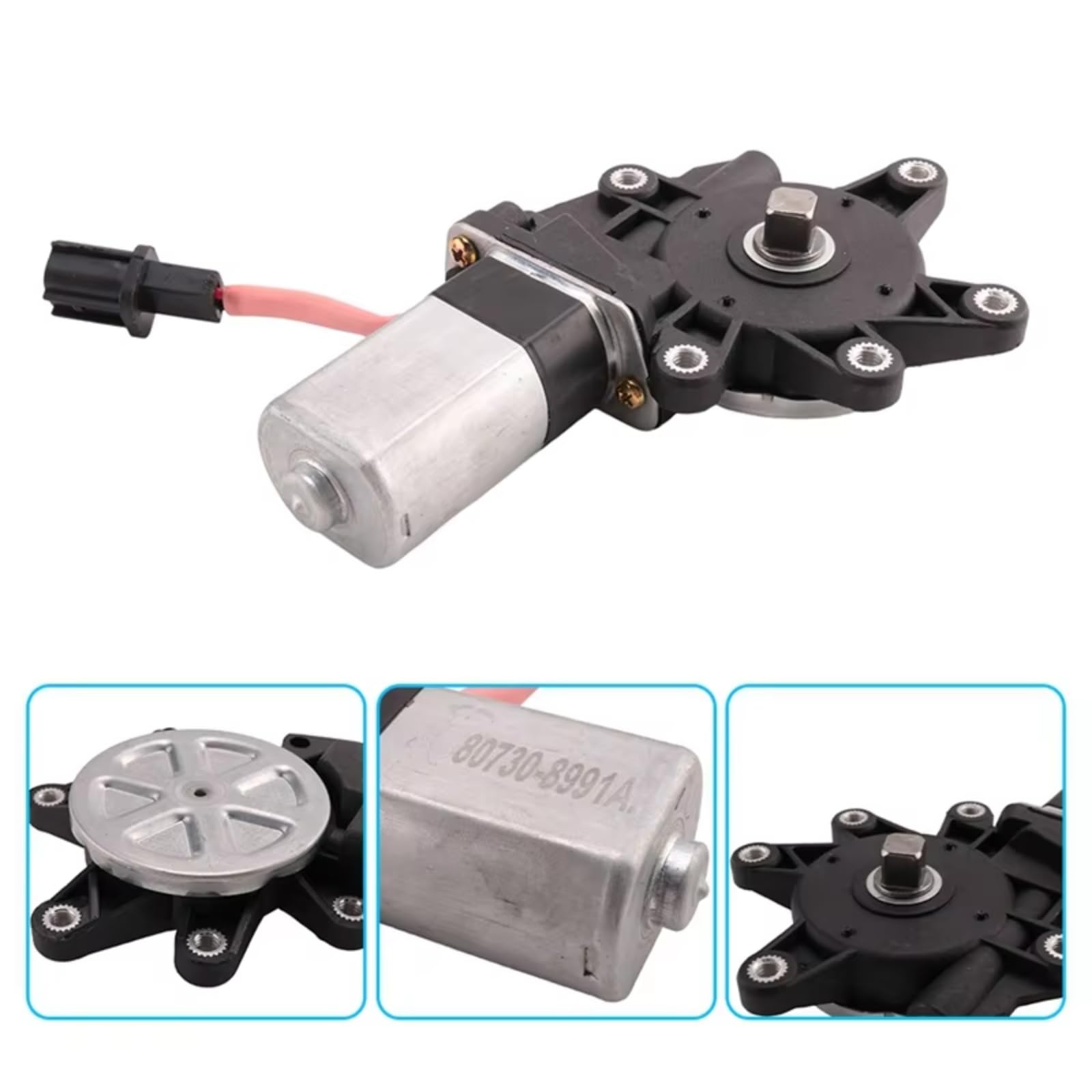 do Nissana do Pathfinder 2005 2006 Przedni prawy samochód Elektryczny Podnośniki szyb Podnośniki szyb OEM: 80730-8991A 742-510 Silnik okna samochodowego