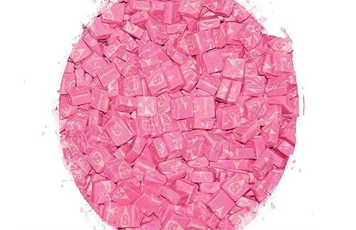 Strawberry Starburst - Masticables de frutas envueltos individualmente 3 libras completas Caramelos masticables rosados Ideas de regalos