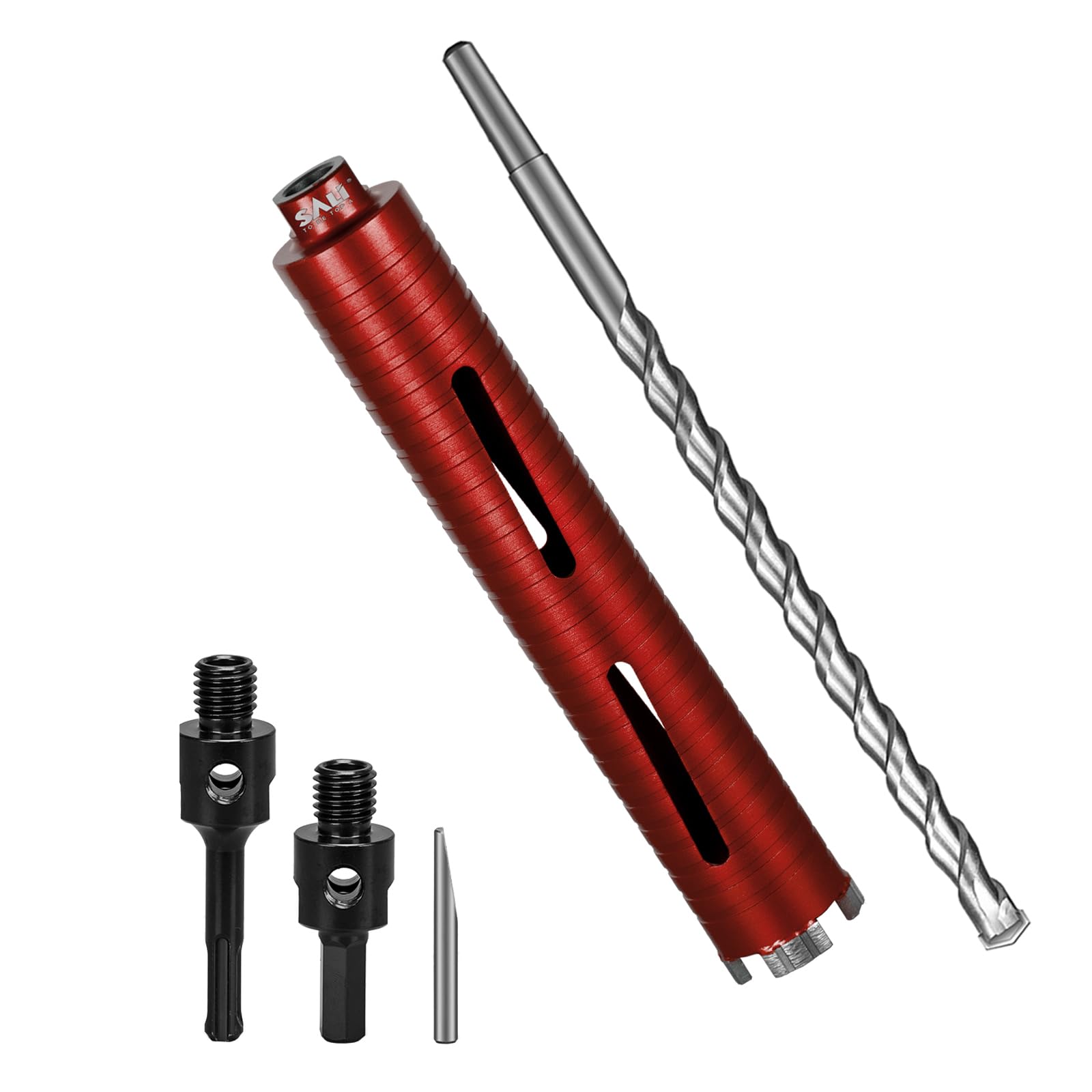 SALI Diamond Core Drill Bit - 2.5" for Concrete & Masonry -18 SALI Diamond Core Drill Bit - 2.5" for Concrete & Masonry -18
