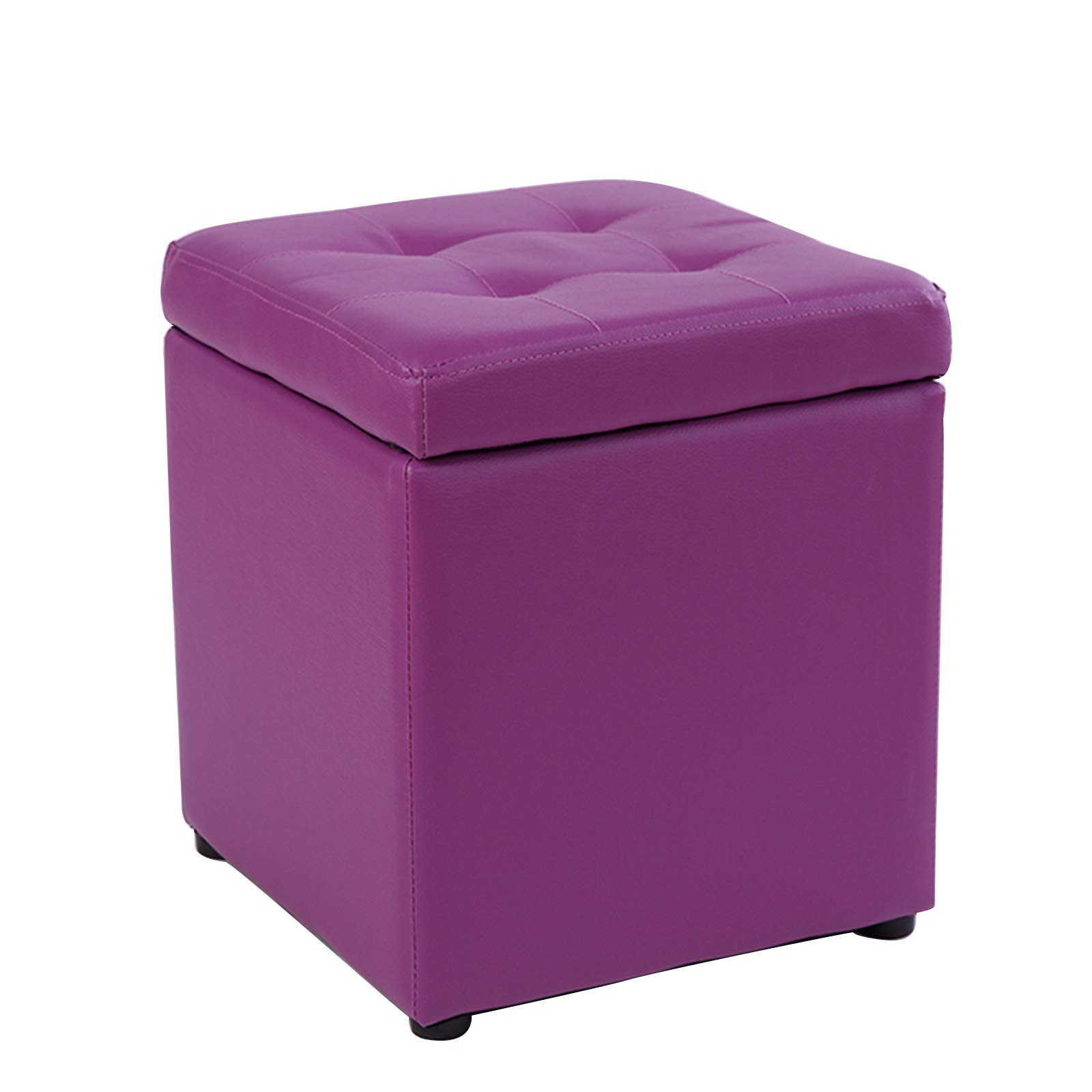 Banc à chaussures compact en cuir PU | Fini le manque de place au salon