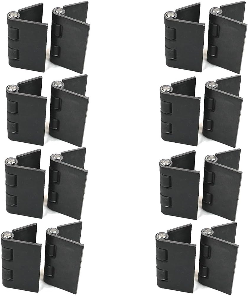 Heavy Duty Weldable 8 Pairs 4" x 4" Gate Hinges-Steel Butt Hinge /HVY Gates Doors …