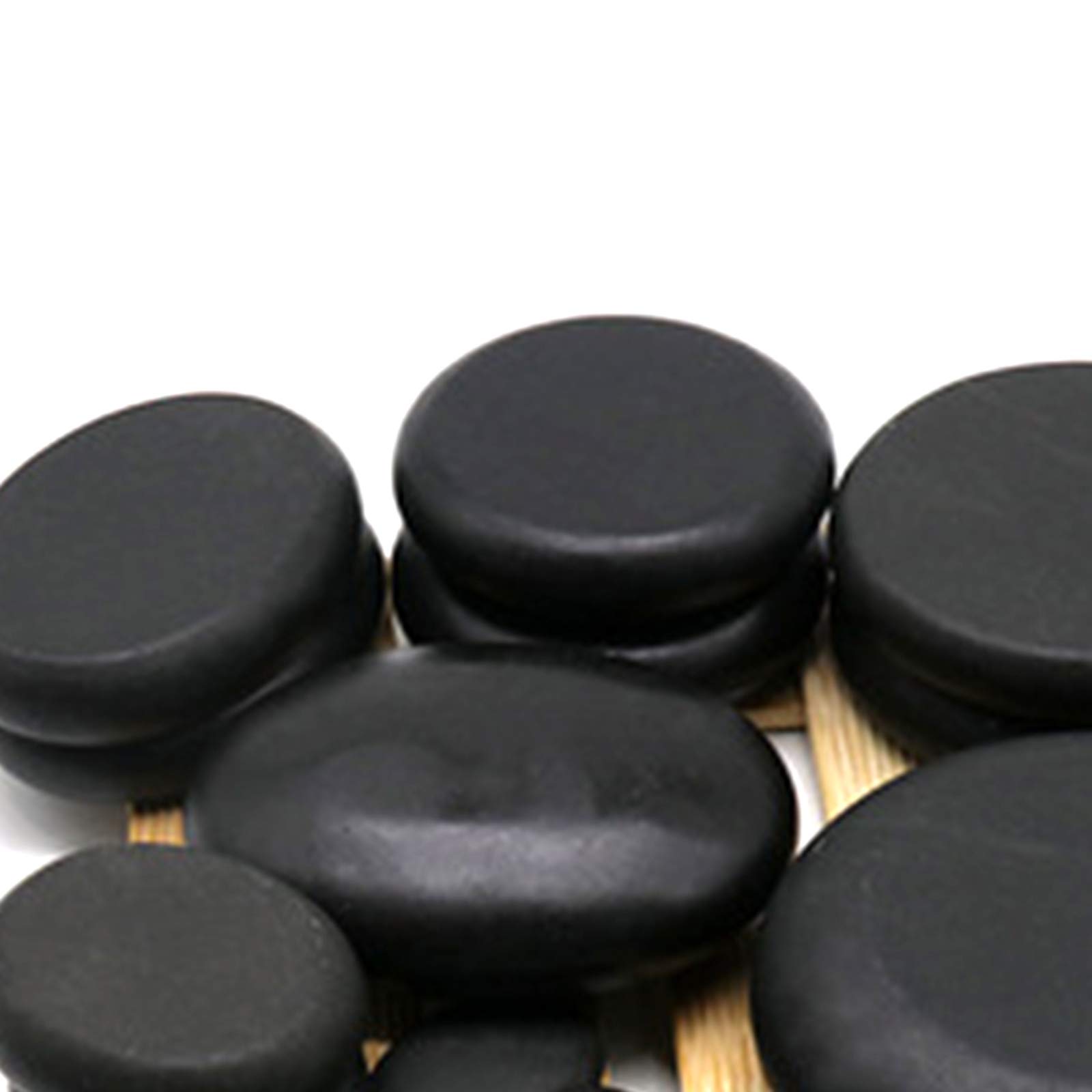 Kit de calentador de masaje de piedras calientes, kit de piedras volcánicas de diferentes tamaños con caja de calefacción (60-70 °C), piedras de masaje para el hogar, spa, terapia de