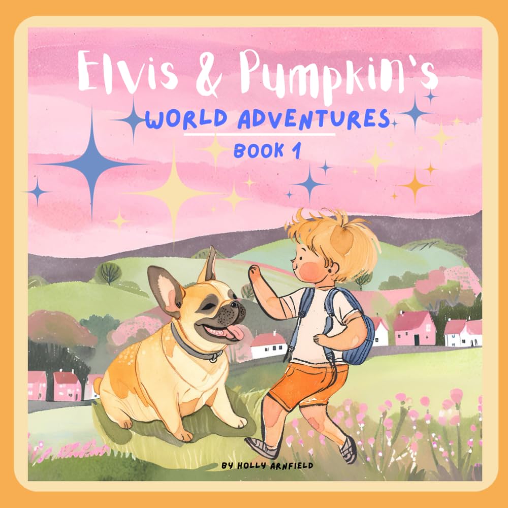 Elvis and Pumpkin's World Adventures: friends with a french bulldog