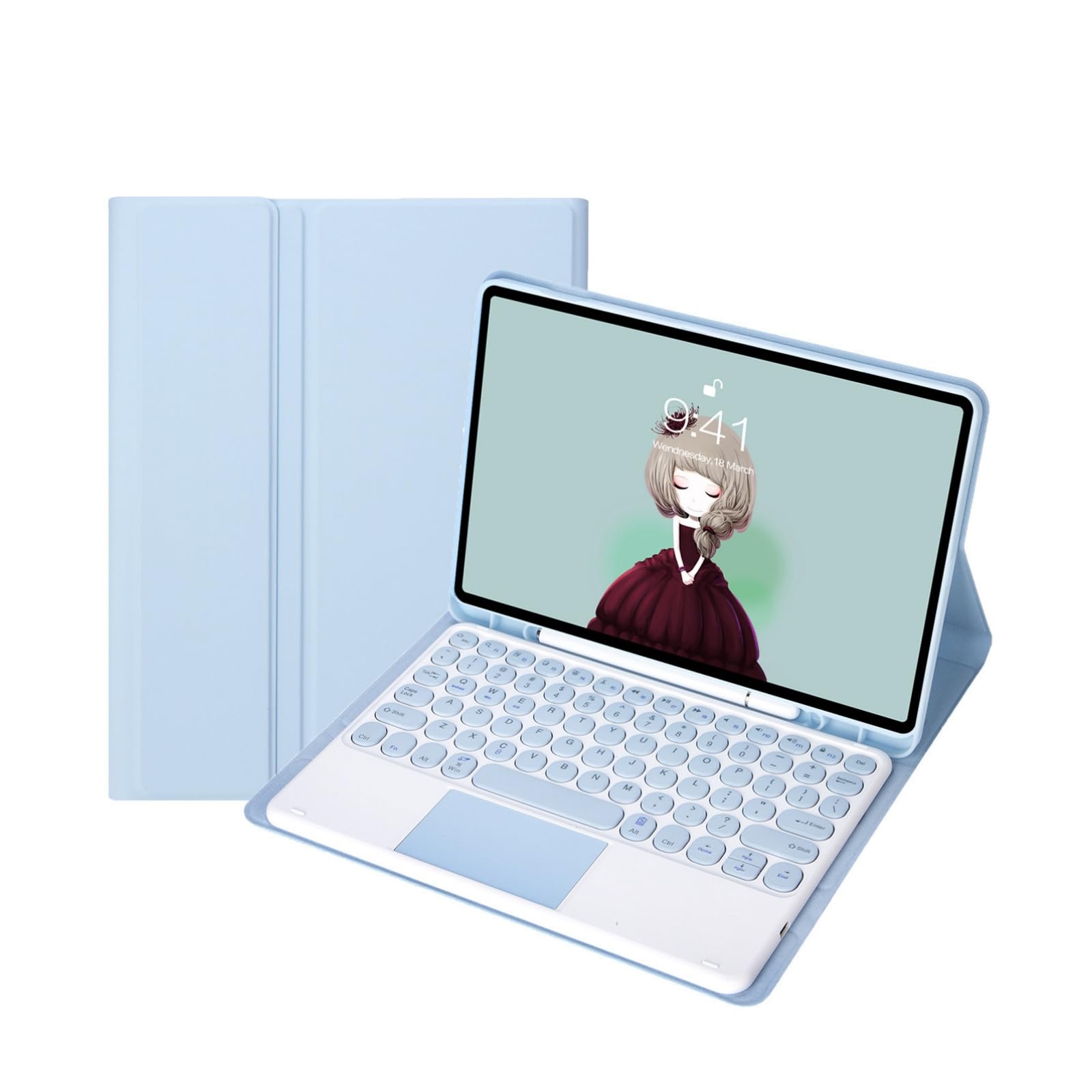 Clavier iPad Air 4/5 pour taper sans faute et protéger votre stylet - 8